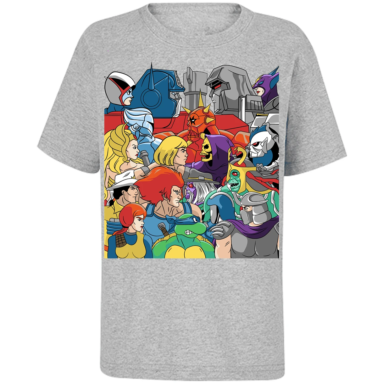 Playera Es De Series Y Peliculas Heroes Y Villanos Retro para Niño 3