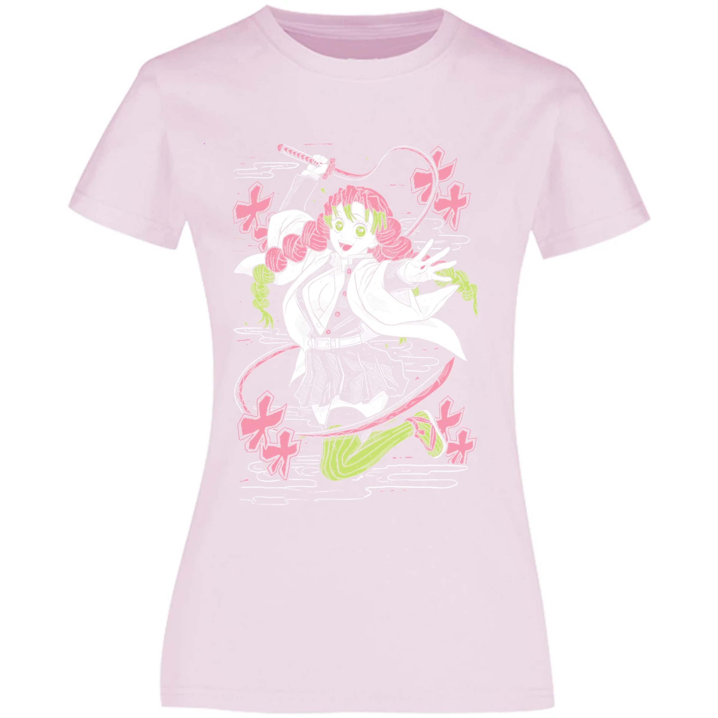 Blusa Demon Slayer Mitsuri Blusa para Mujer 3