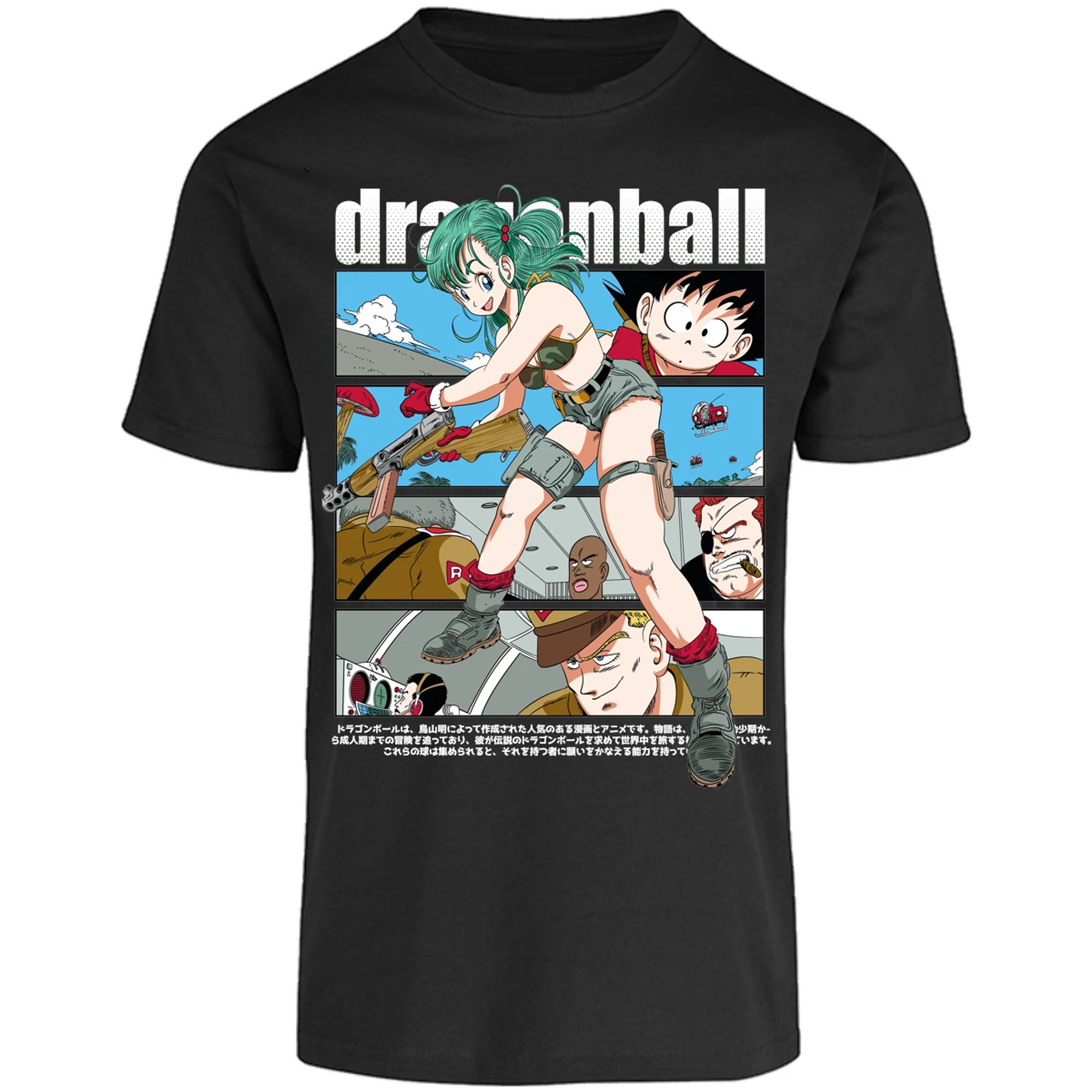 Playera Dragon Ball Bulma Dragon Ball para Adulto 3