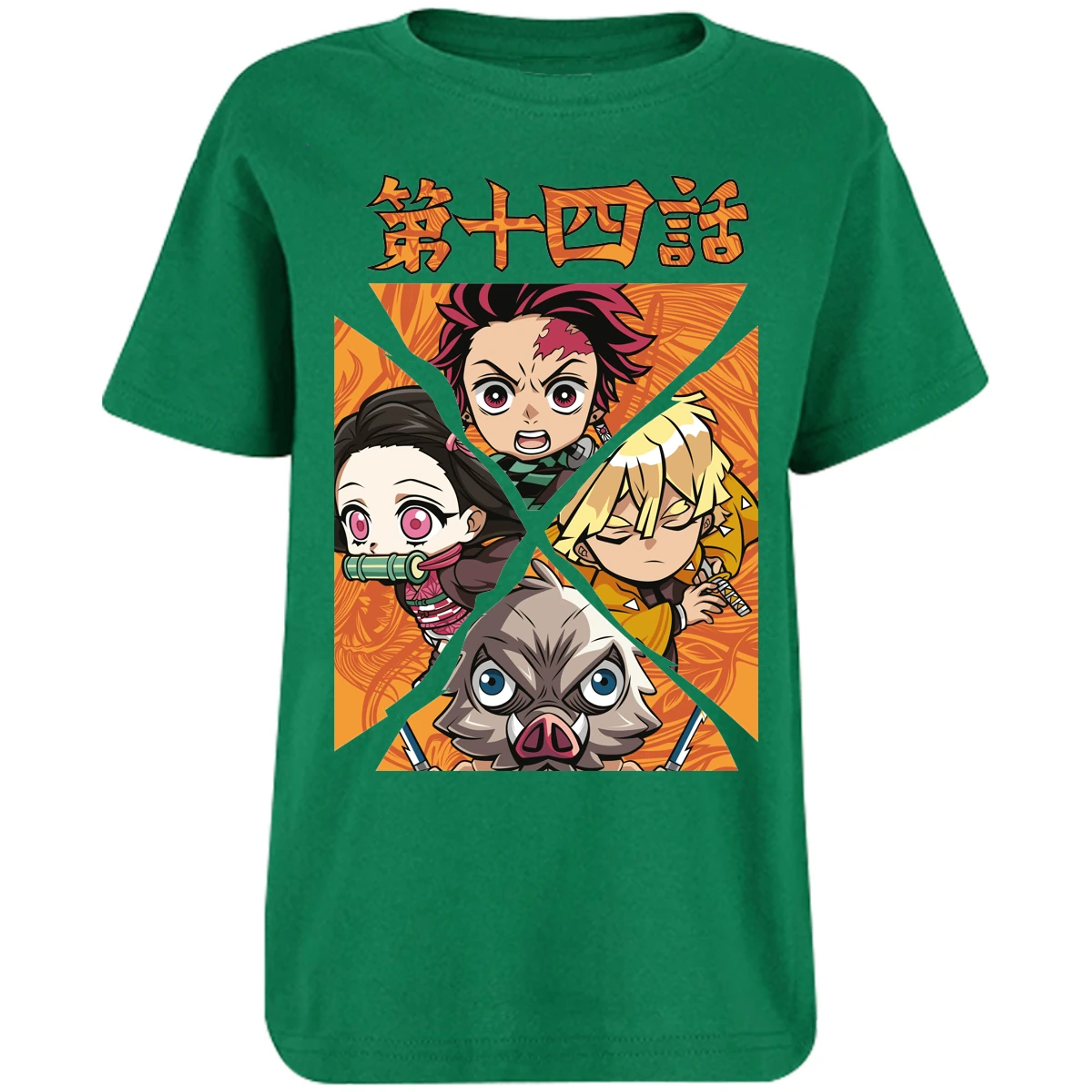 Playera Demon Slayer Demon Salayer Chibi para Niño 17