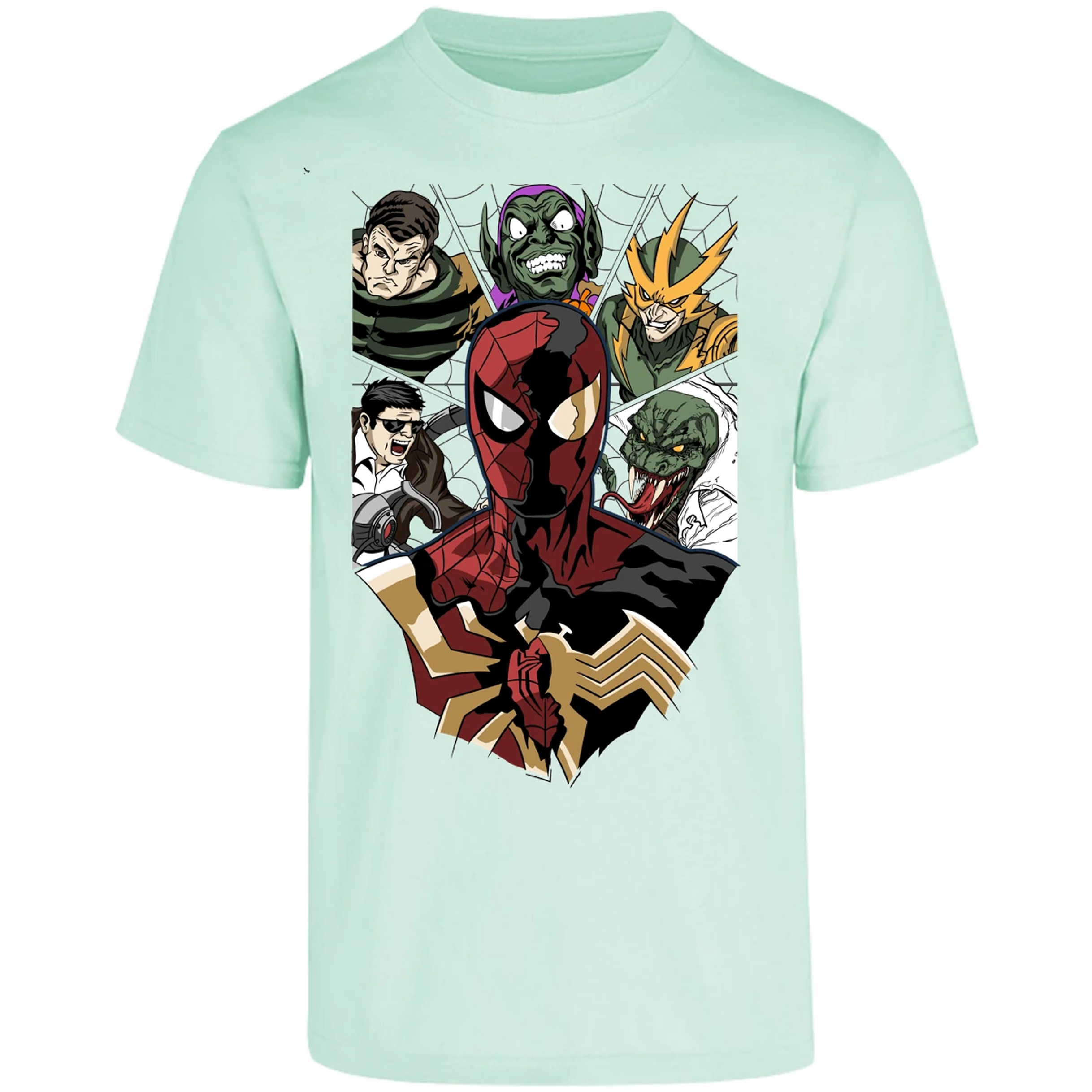 Playera Es De Series Y Peliculas Spiderman Vs Villanos para Adulto 23