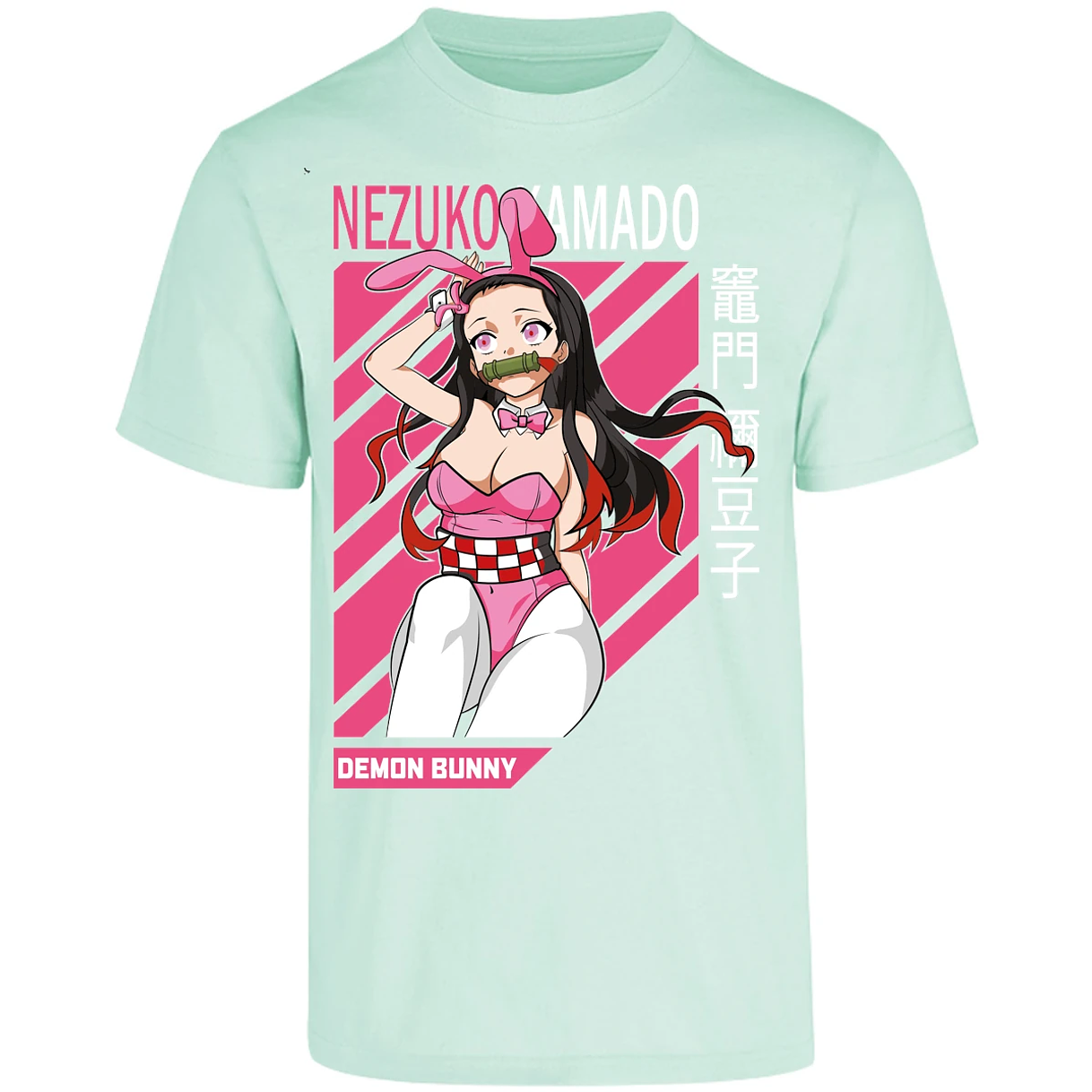 Playera Demon Slayer Nezuko Waifu Anime para Adulto 17