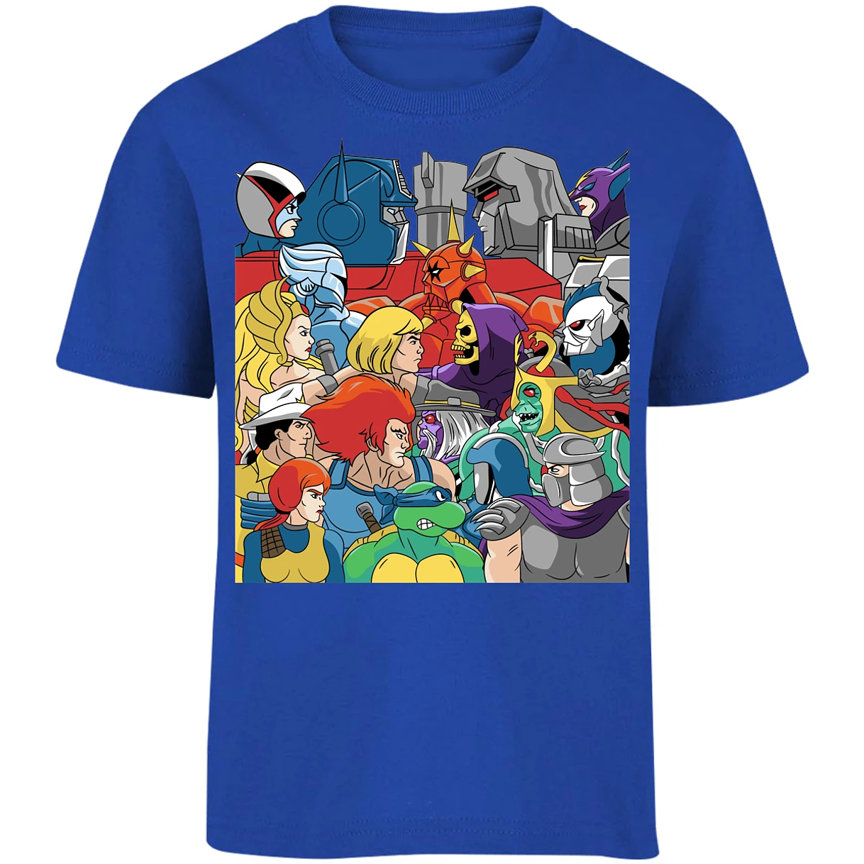 Playera Es De Series Y Peliculas Heroes Y Villanos Retro para Niño 6