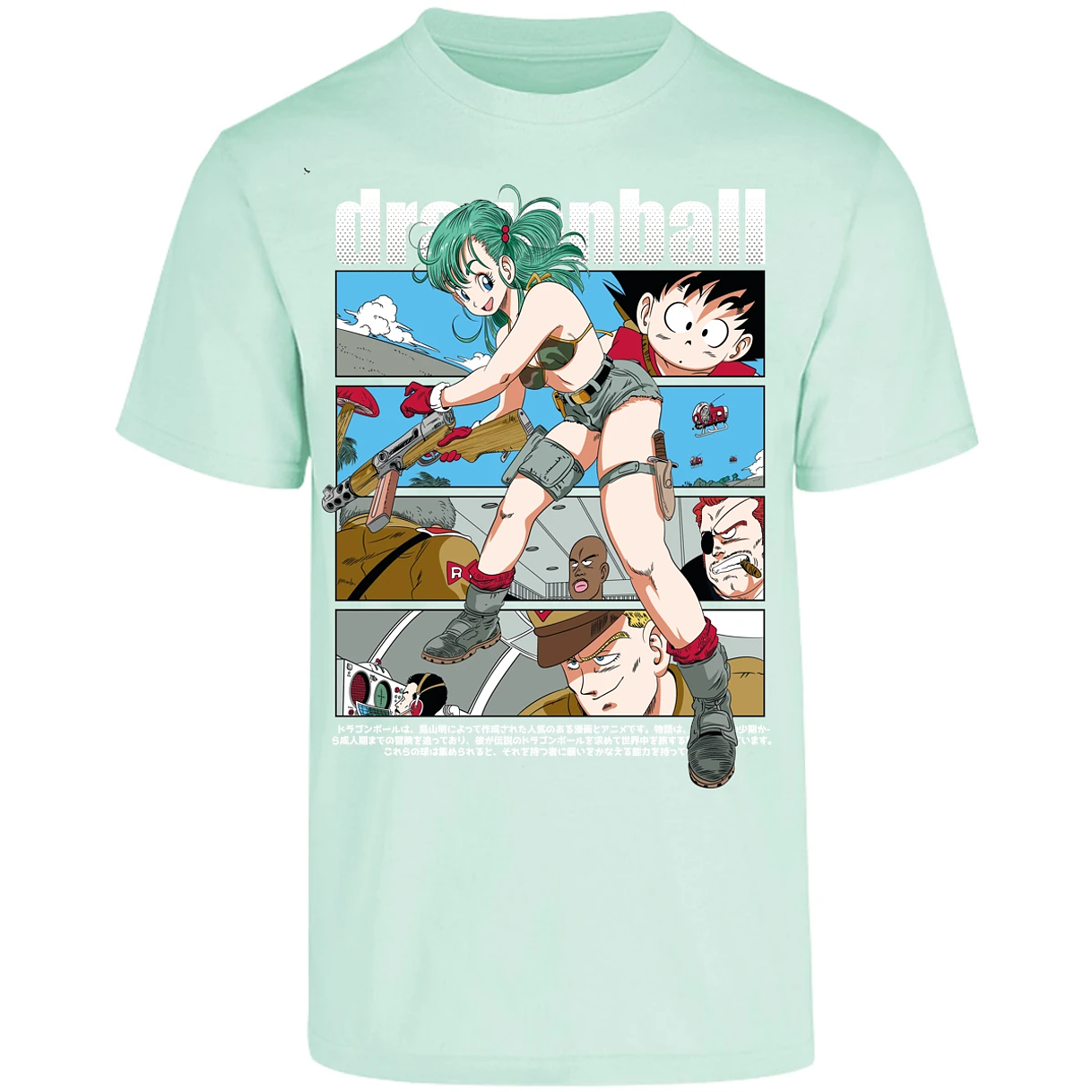 Playera Dragon Ball Bulma Dragon Ball para Adulto 5