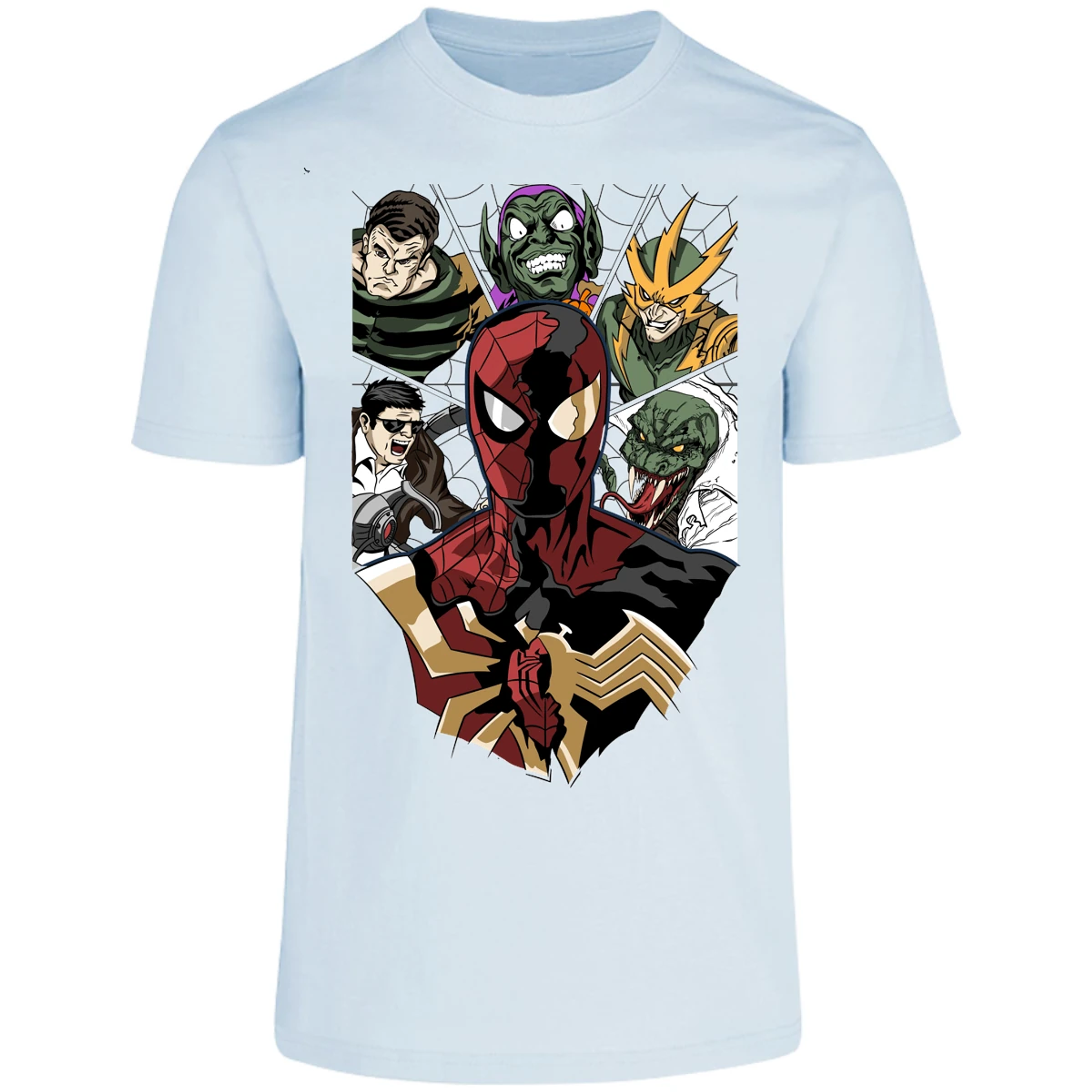 Playera Es De Series Y Peliculas Spiderman Vs Villanos para Adulto 21
