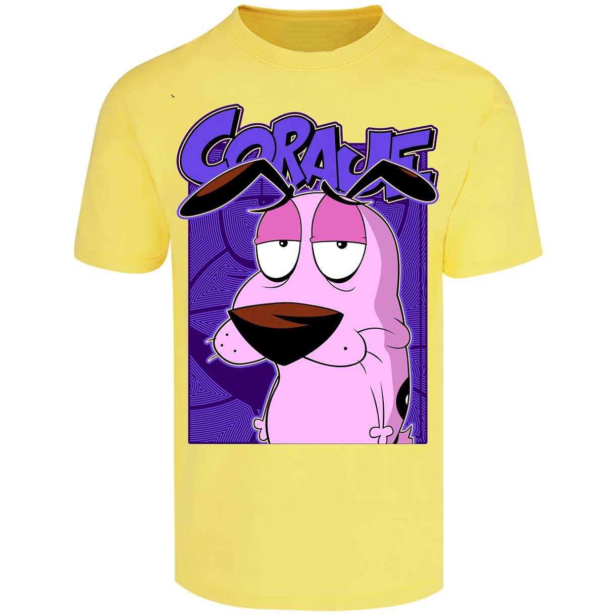 Playera Coraje El Perro Cobarde Coraje para Adulto 30