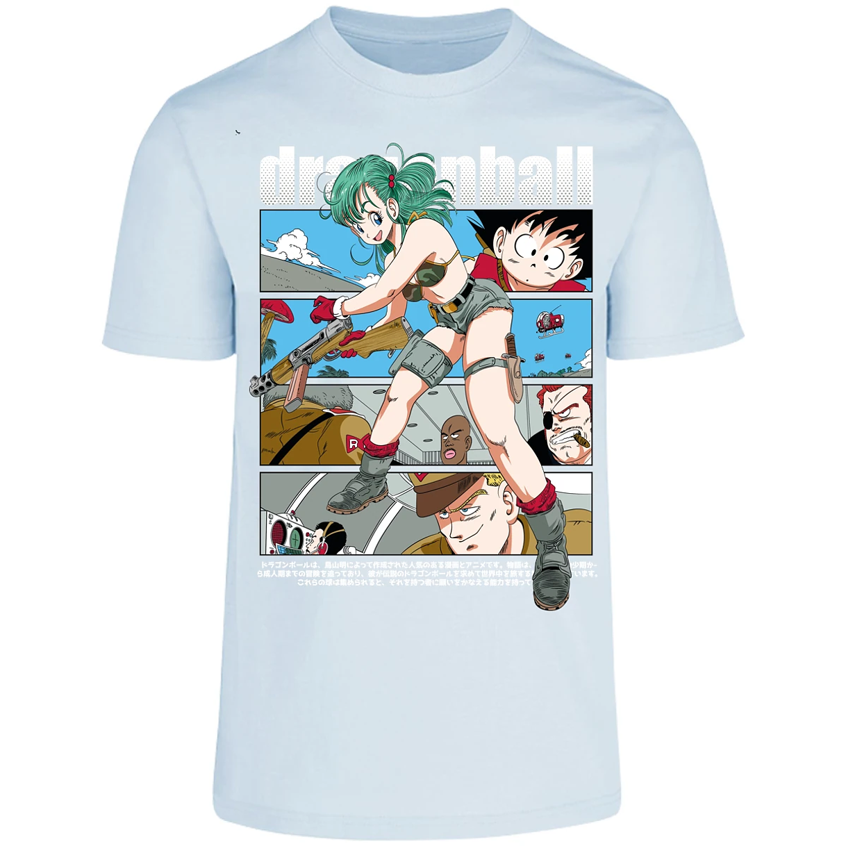 Playera Dragon Ball Bulma Dragon Ball para Adulto 1