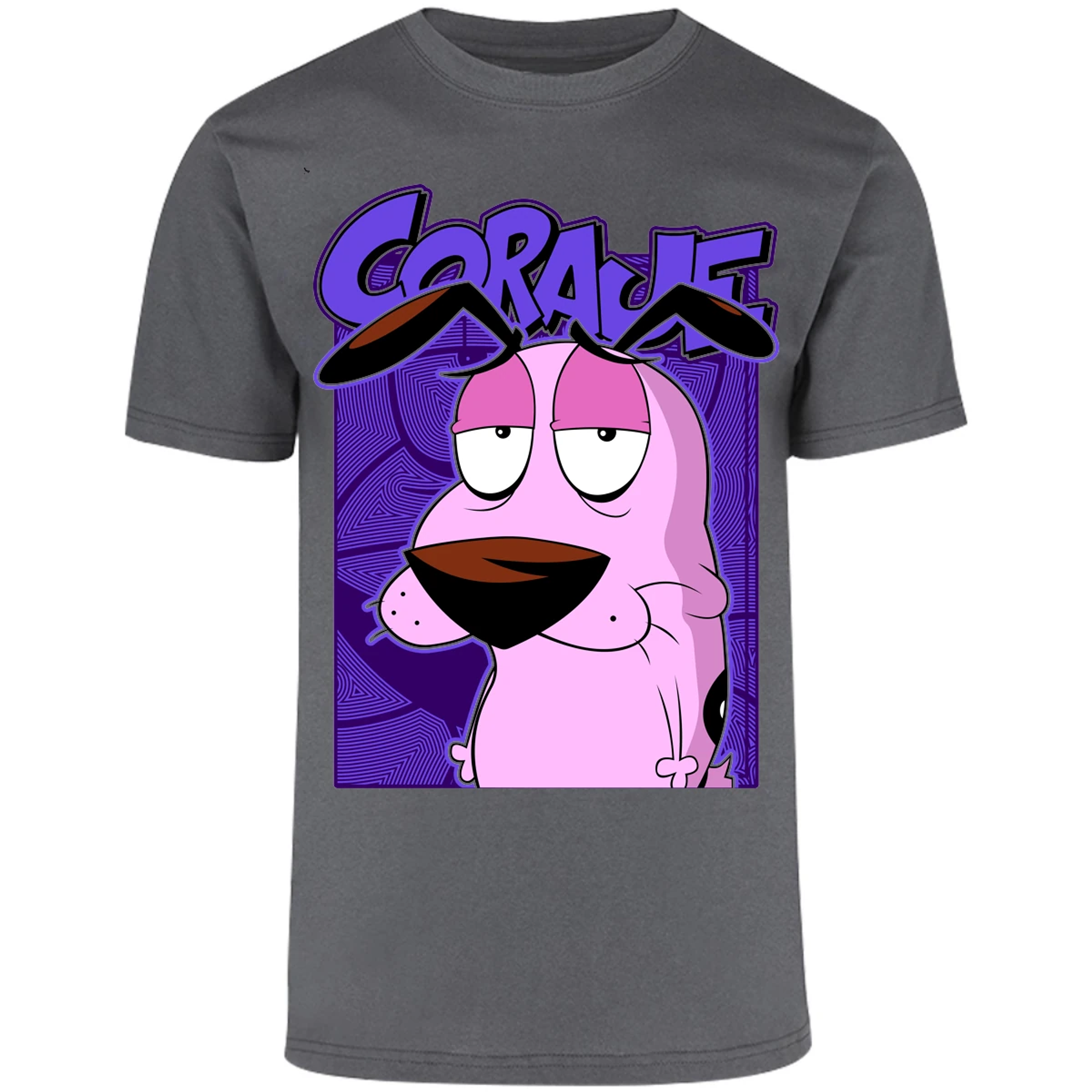 Playera Coraje El Perro Cobarde Coraje para Adulto 2