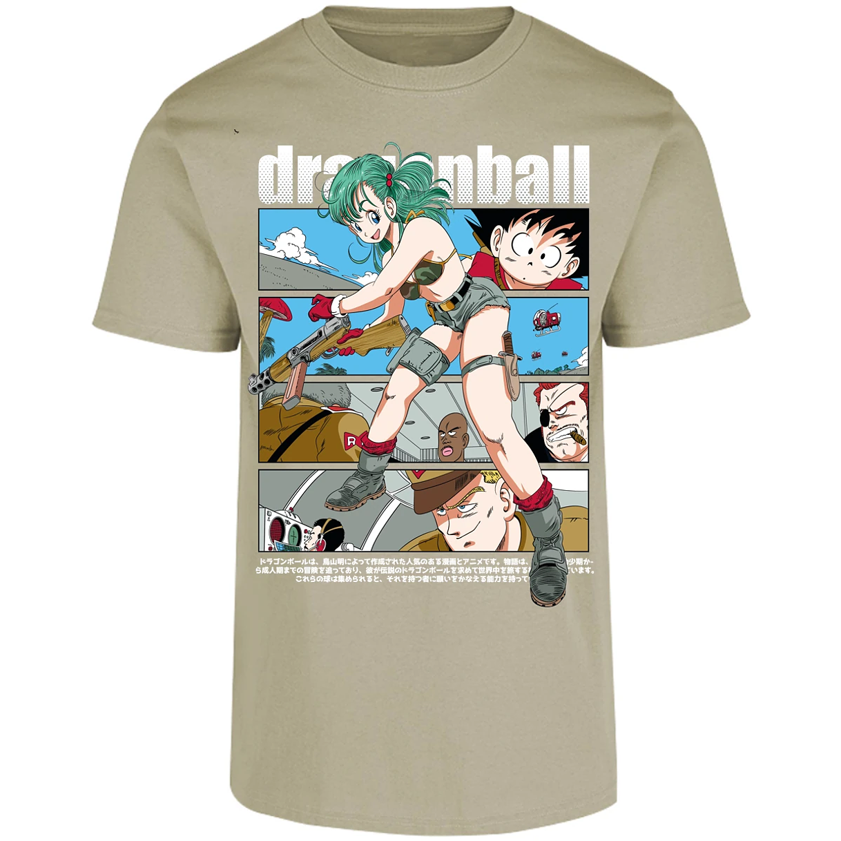 Playera Dragon Ball Bulma Dragon Ball para Adulto 7