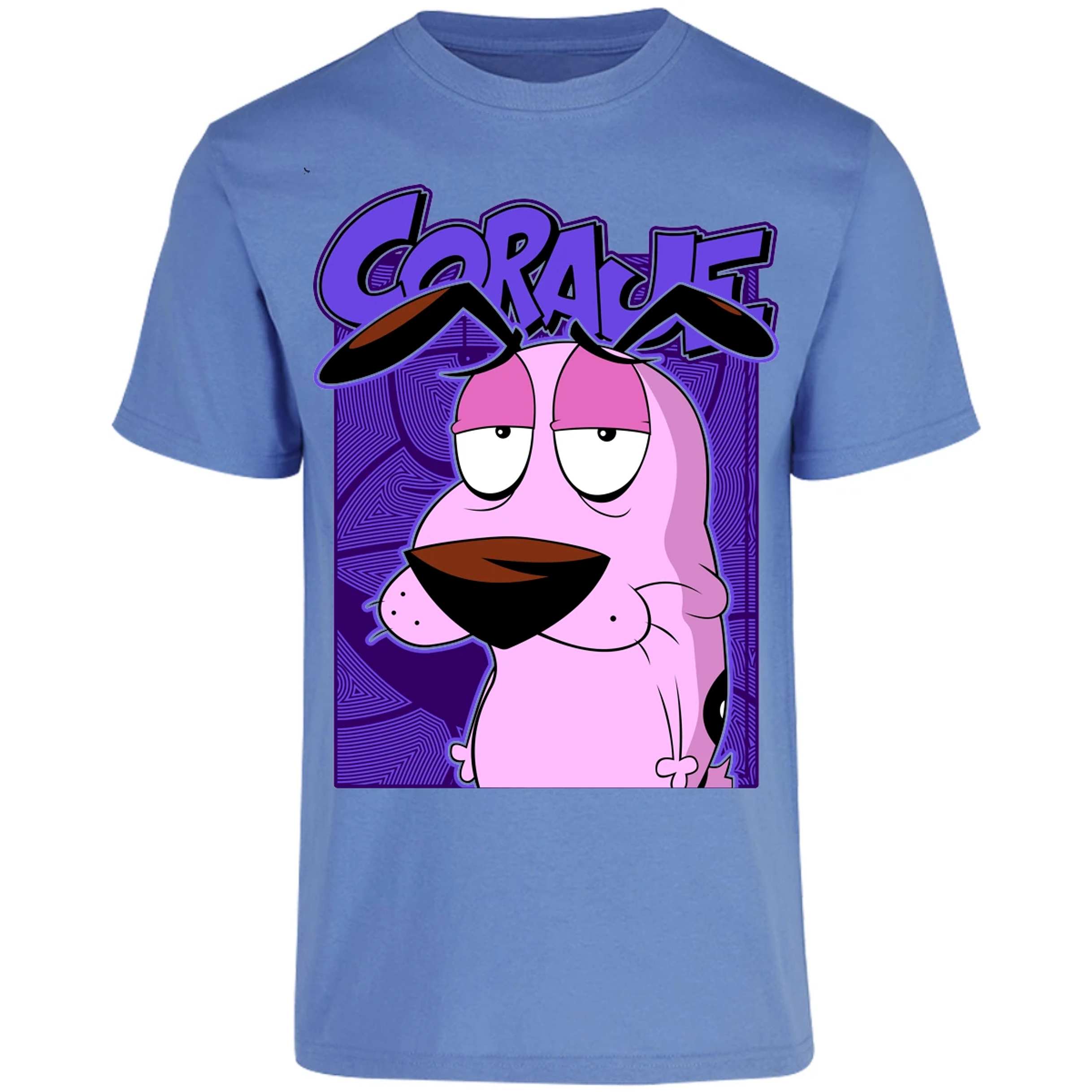 Playera Coraje El Perro Cobarde Coraje para Adulto 6