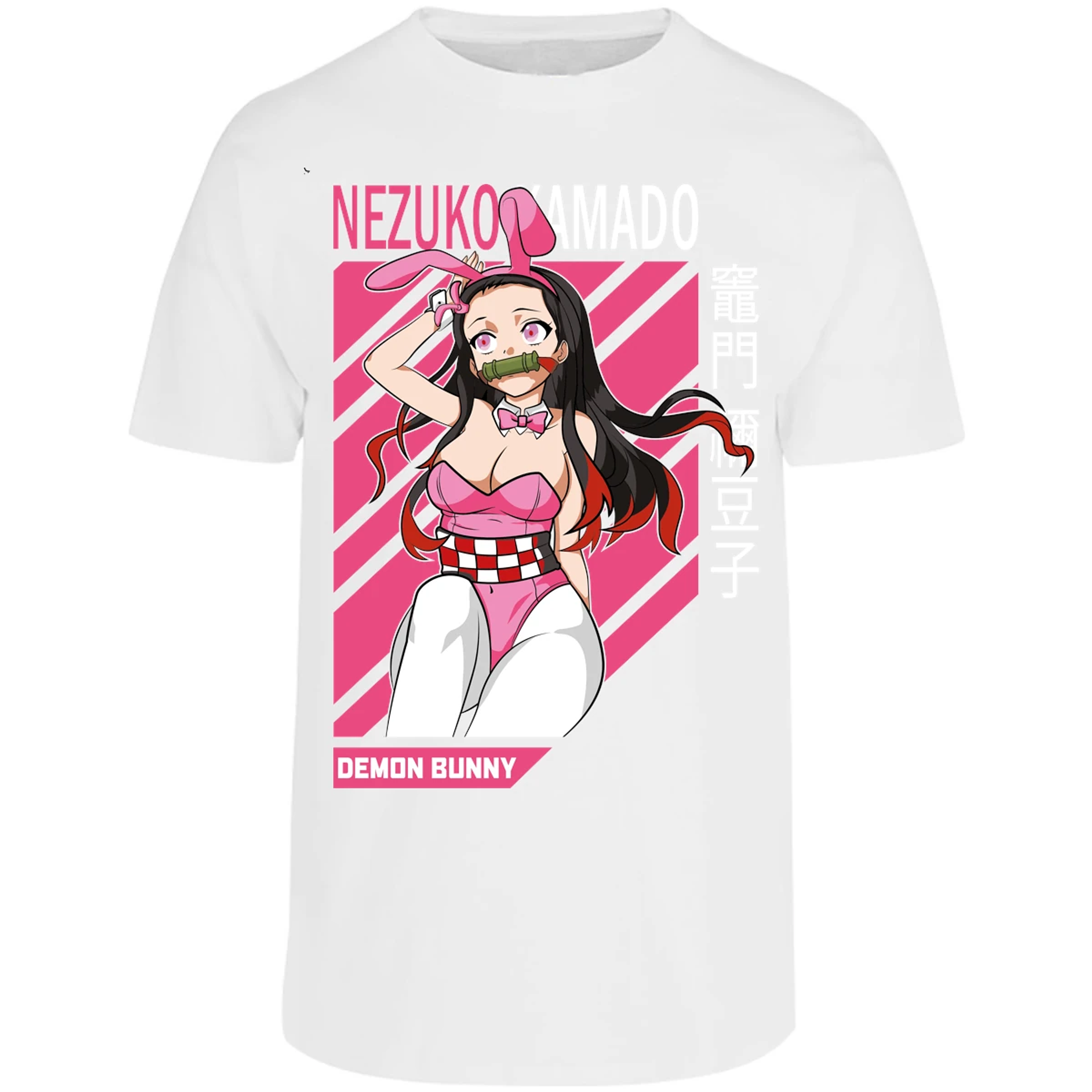 Playera Demon Slayer Nezuko Waifu Anime para Adulto 5