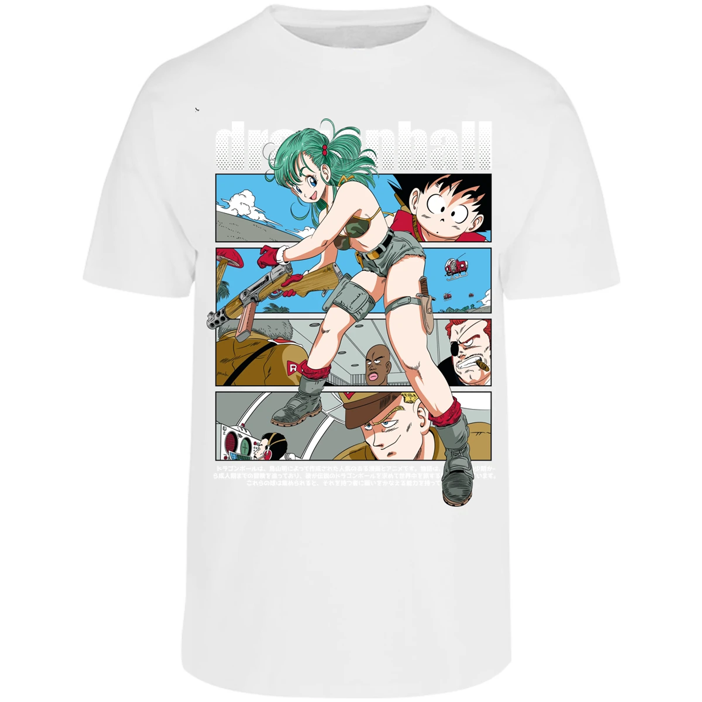 Playera Dragon Ball Bulma Dragon Ball para Adulto 28