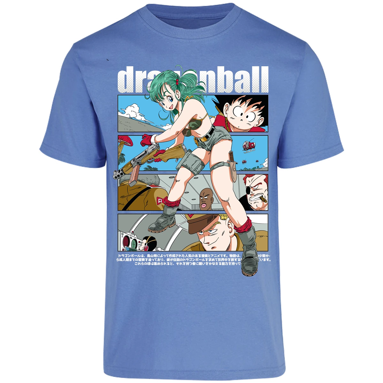 Playera Dragon Ball Bulma Dragon Ball para Adulto 11