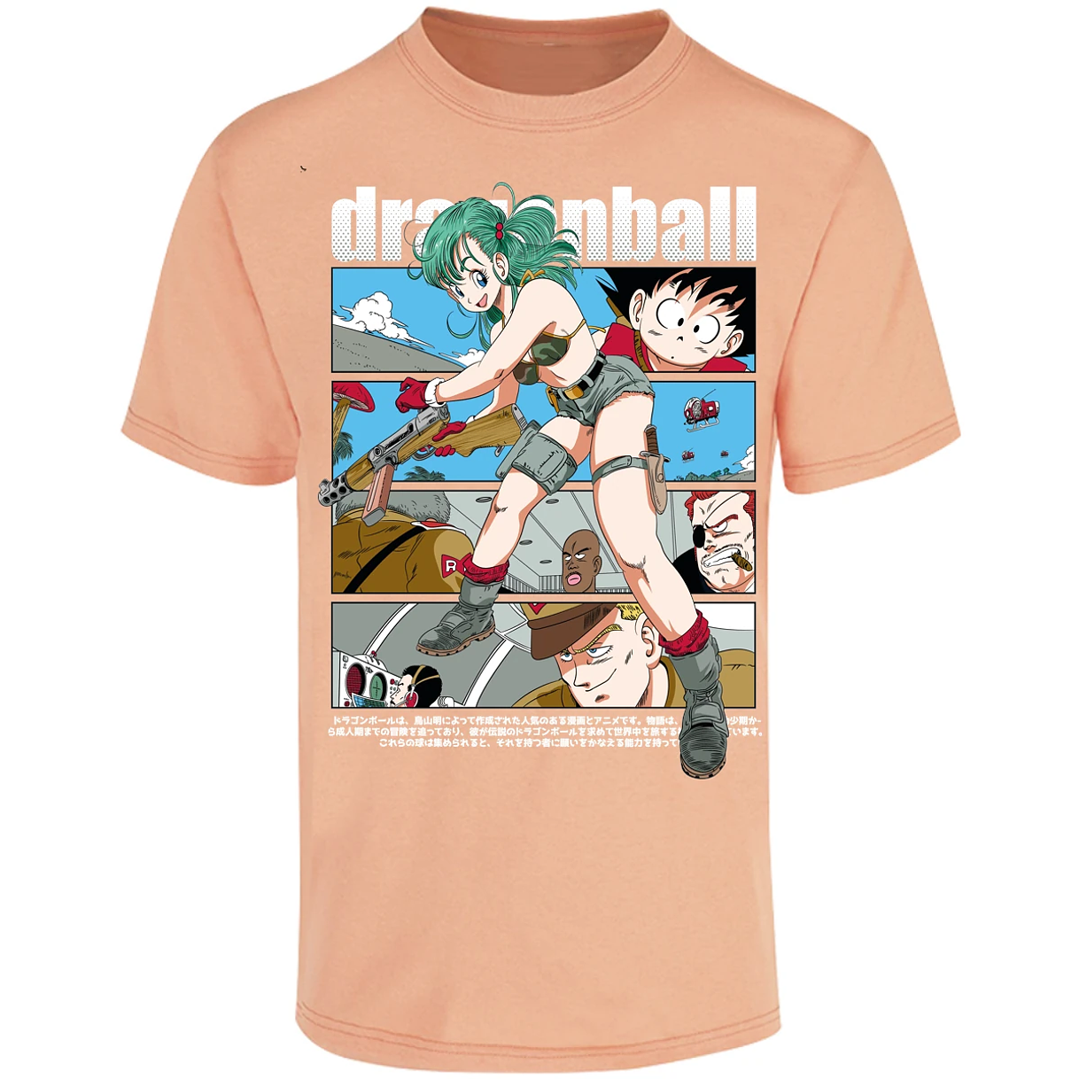 Playera Dragon Ball Bulma Dragon Ball para Adulto 23