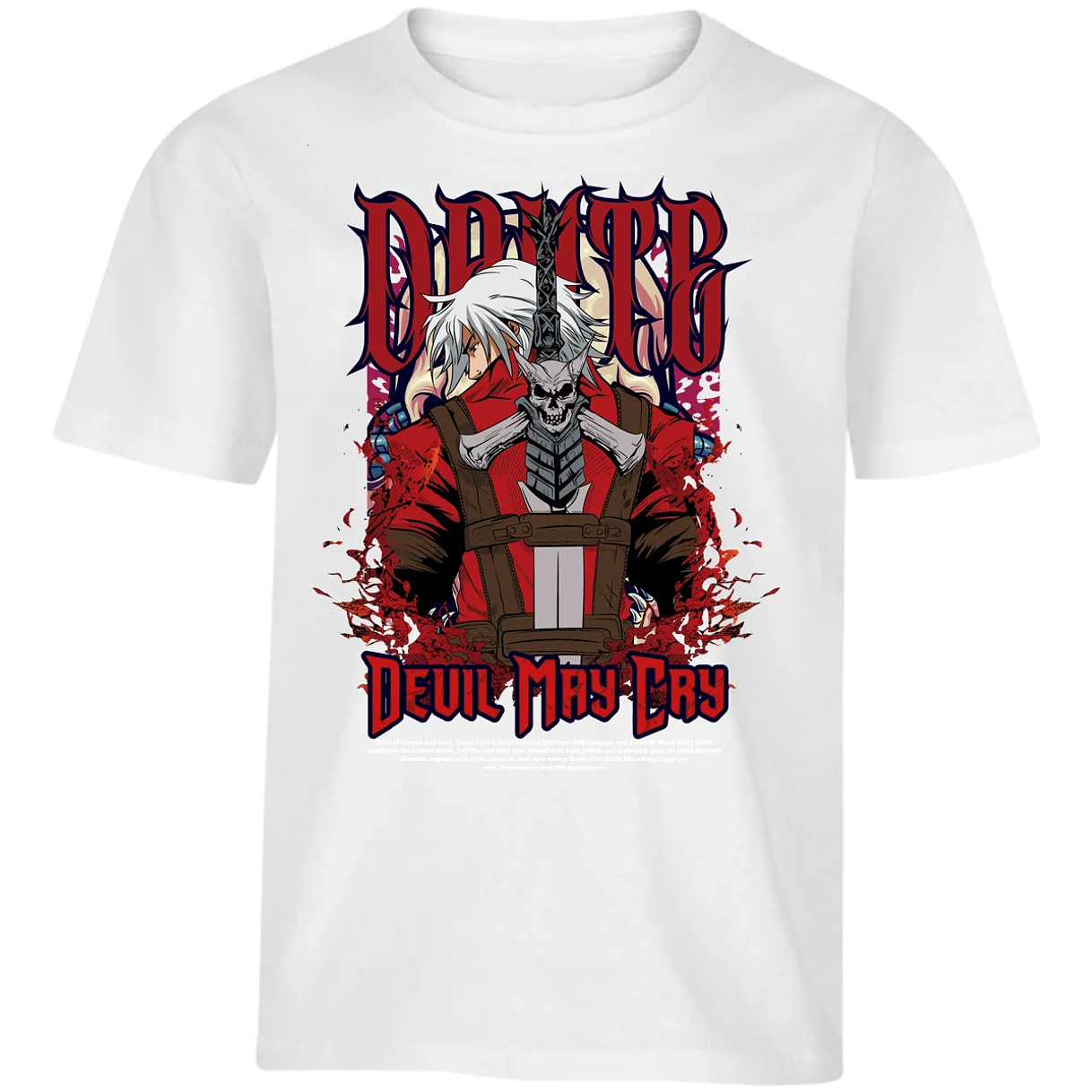 Playera Devil May Cry Devil May Cry Dante para Niño 13