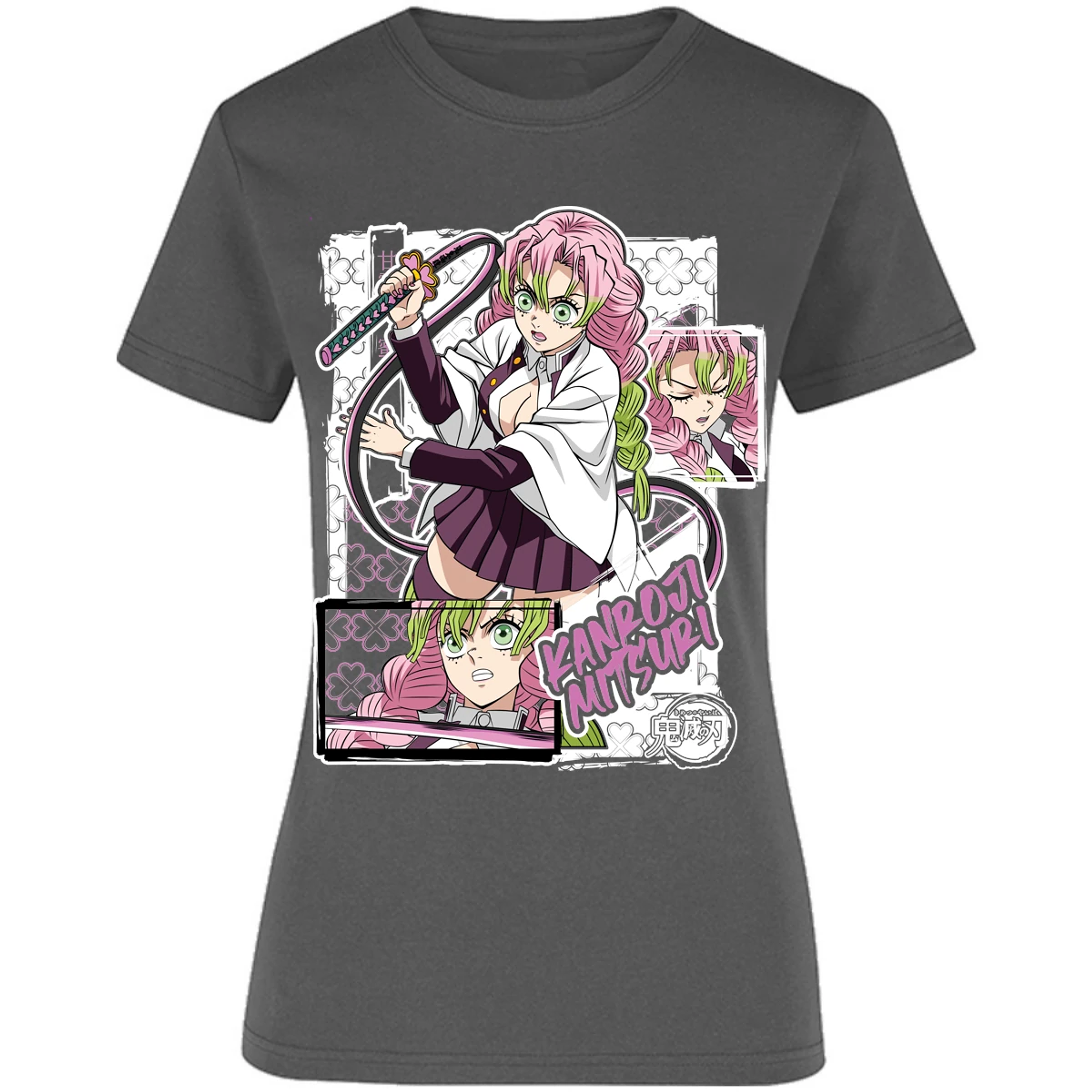 Blusa Demon Slayer Mitsuri Anime Blusa para Mujer 17
