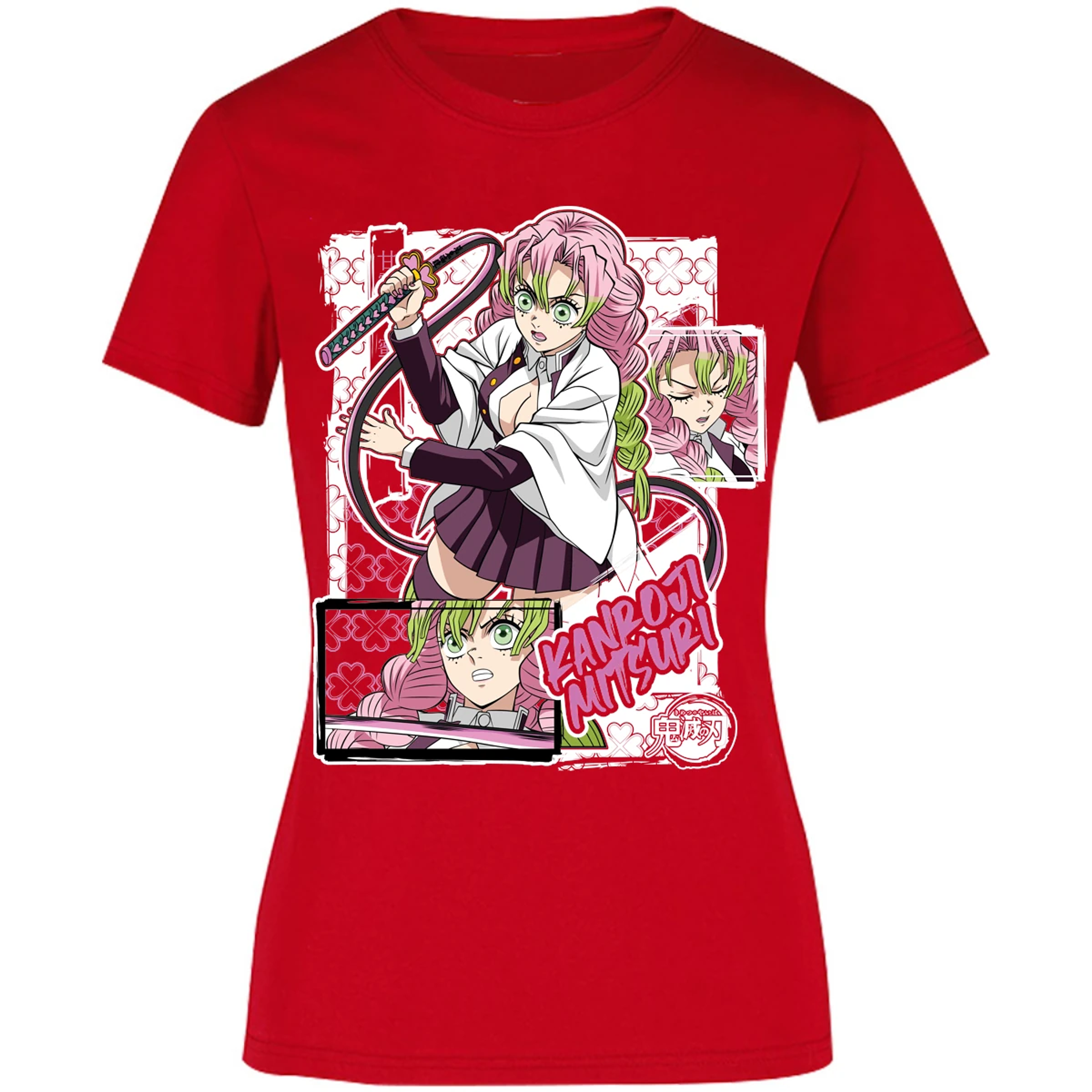 Blusa Demon Slayer Mitsuri Anime Blusa para Mujer 6