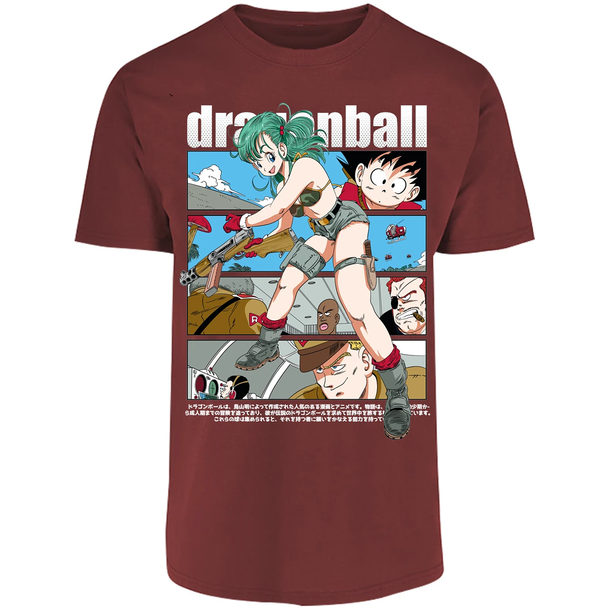 Playera Dragon Ball Bulma Dragon Ball para Adulto 10