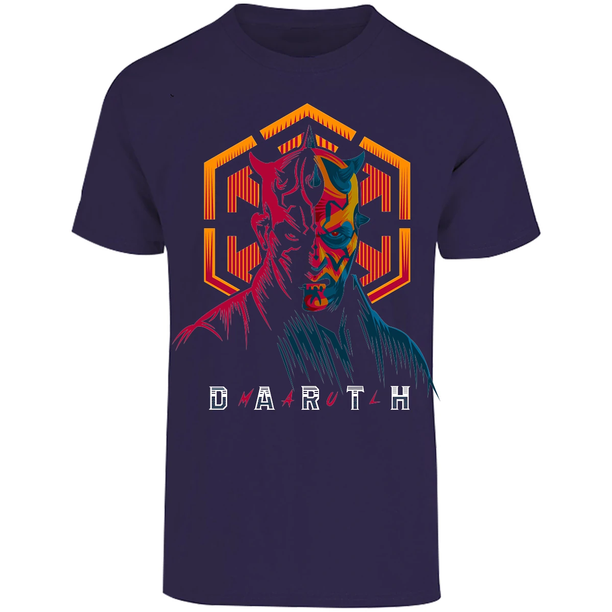 Playera Es De Series Y Peliculas Darth Maul para Adulto 5