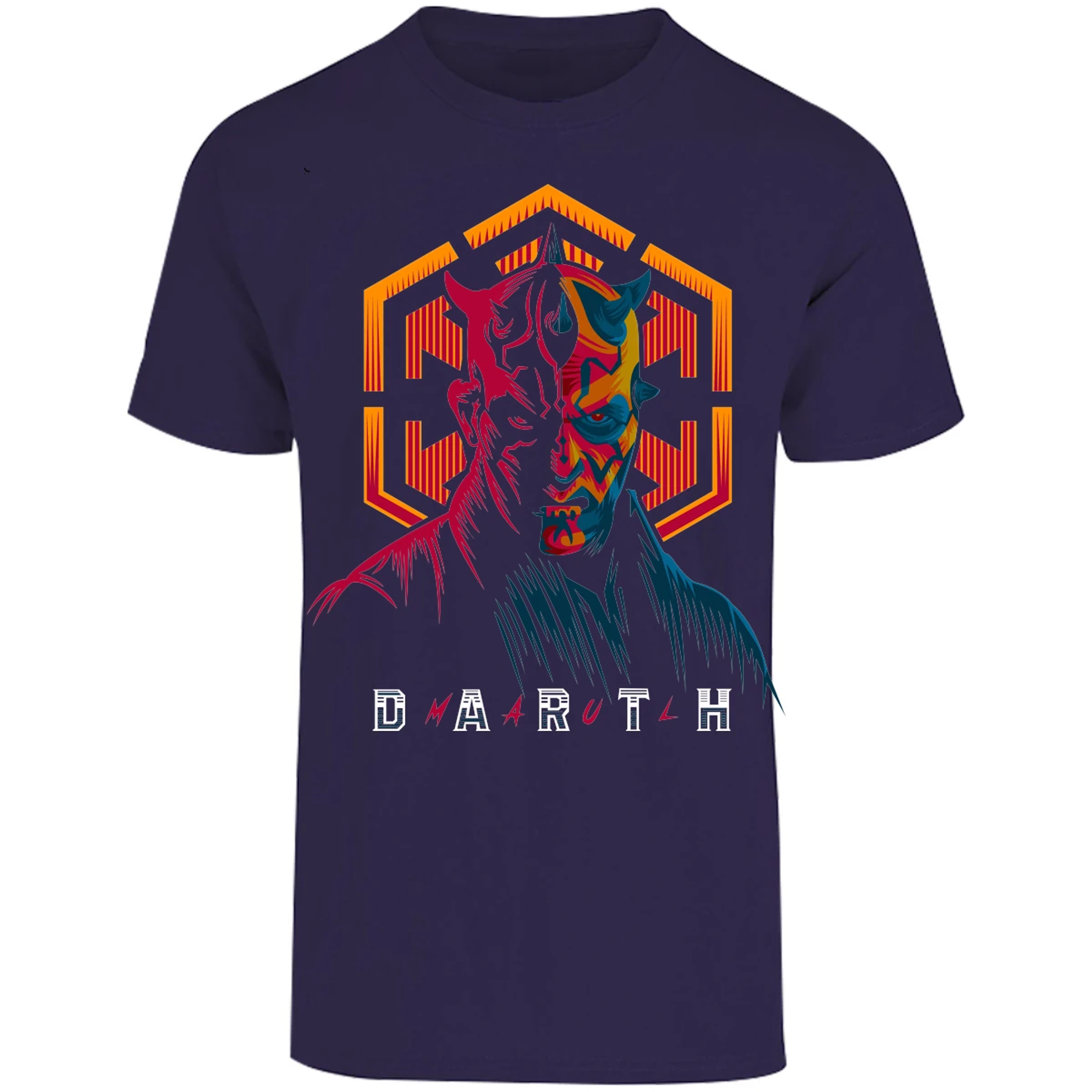 Playera Es De Series Y Peliculas Darth Maul para Adulto 5