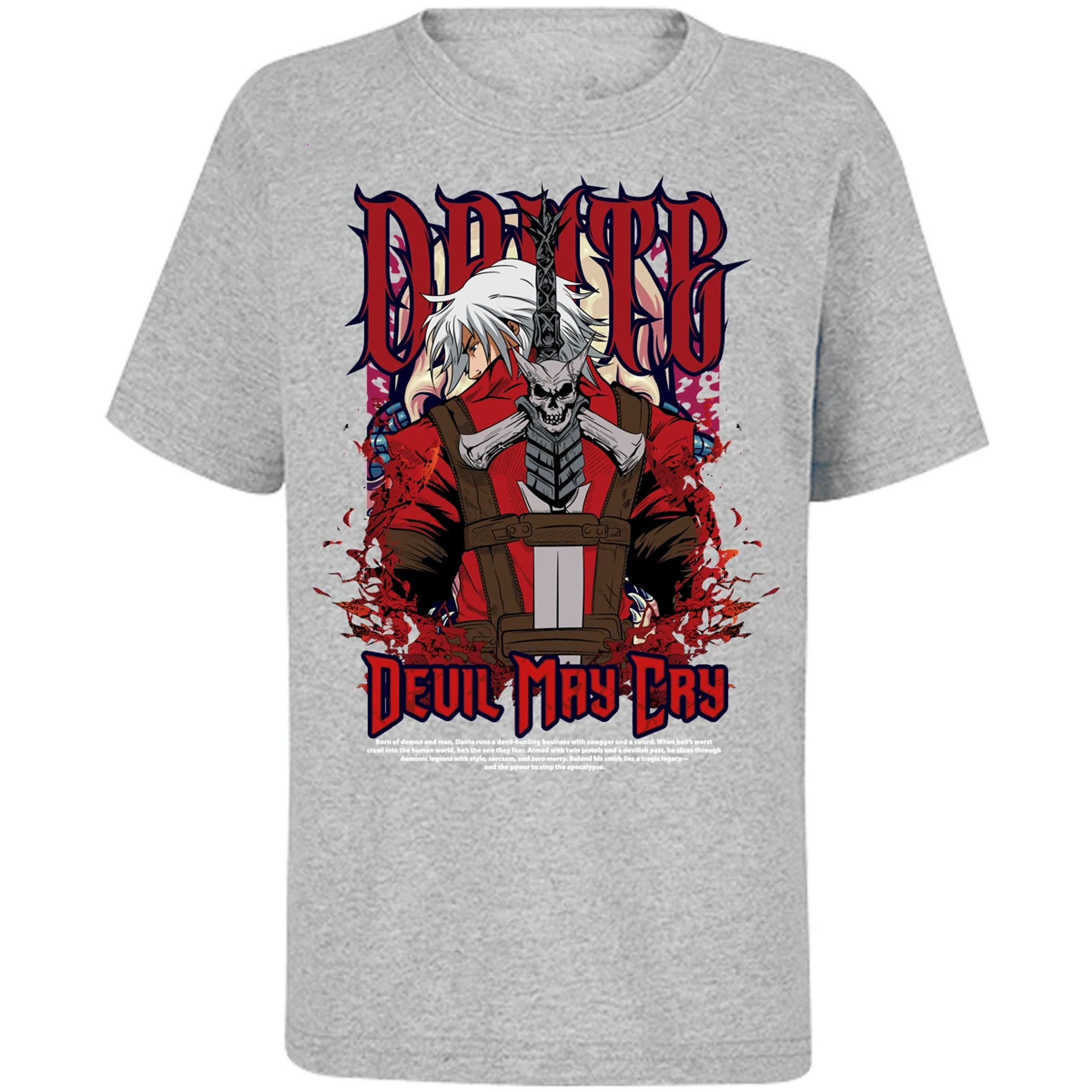 Playera Devil May Cry Devil May Cry Dante para Niño 5