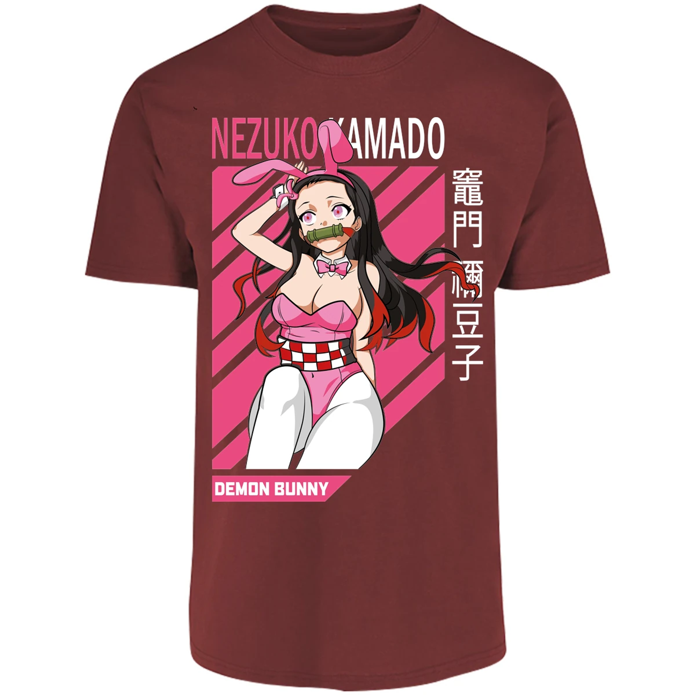 Playera Demon Slayer Nezuko Waifu Anime para Adulto 27