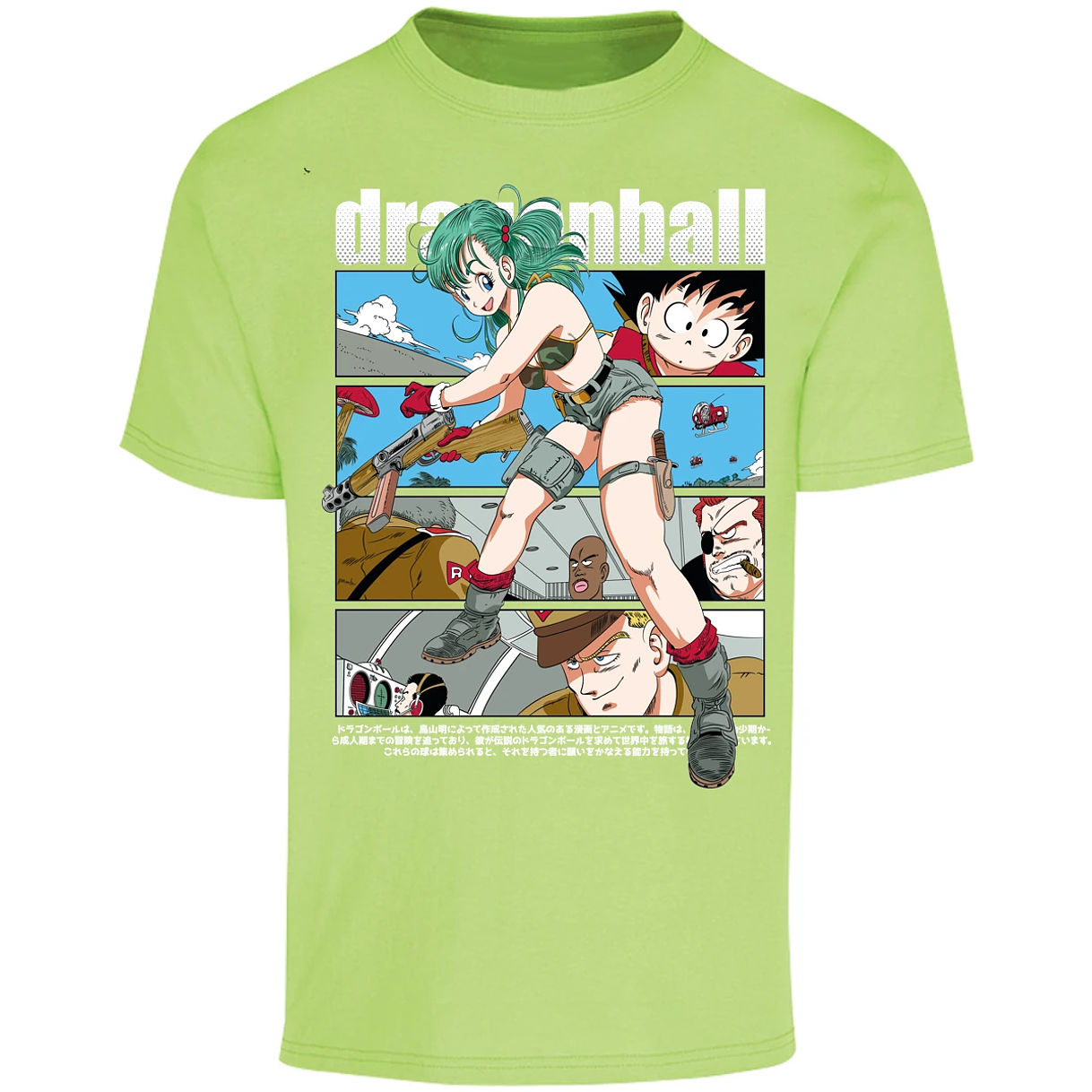 Playera Dragon Ball Bulma Dragon Ball para Adulto 4