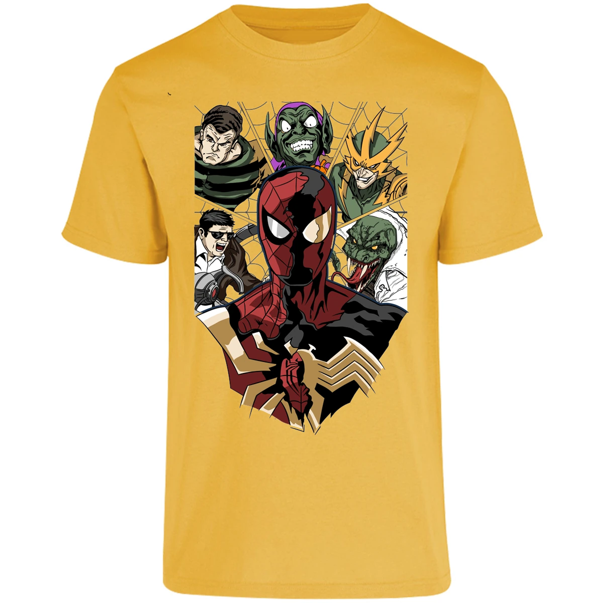 Playera Es De Series Y Peliculas Spiderman Vs Villanos para Adulto 9