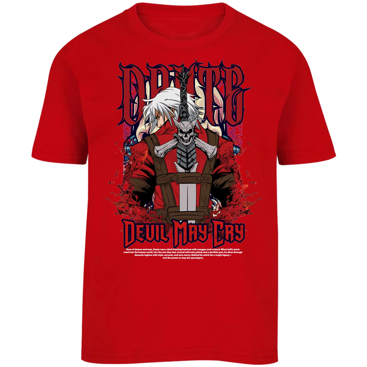 Playera Devil May Cry Devil May Cry Dante para Niño 2