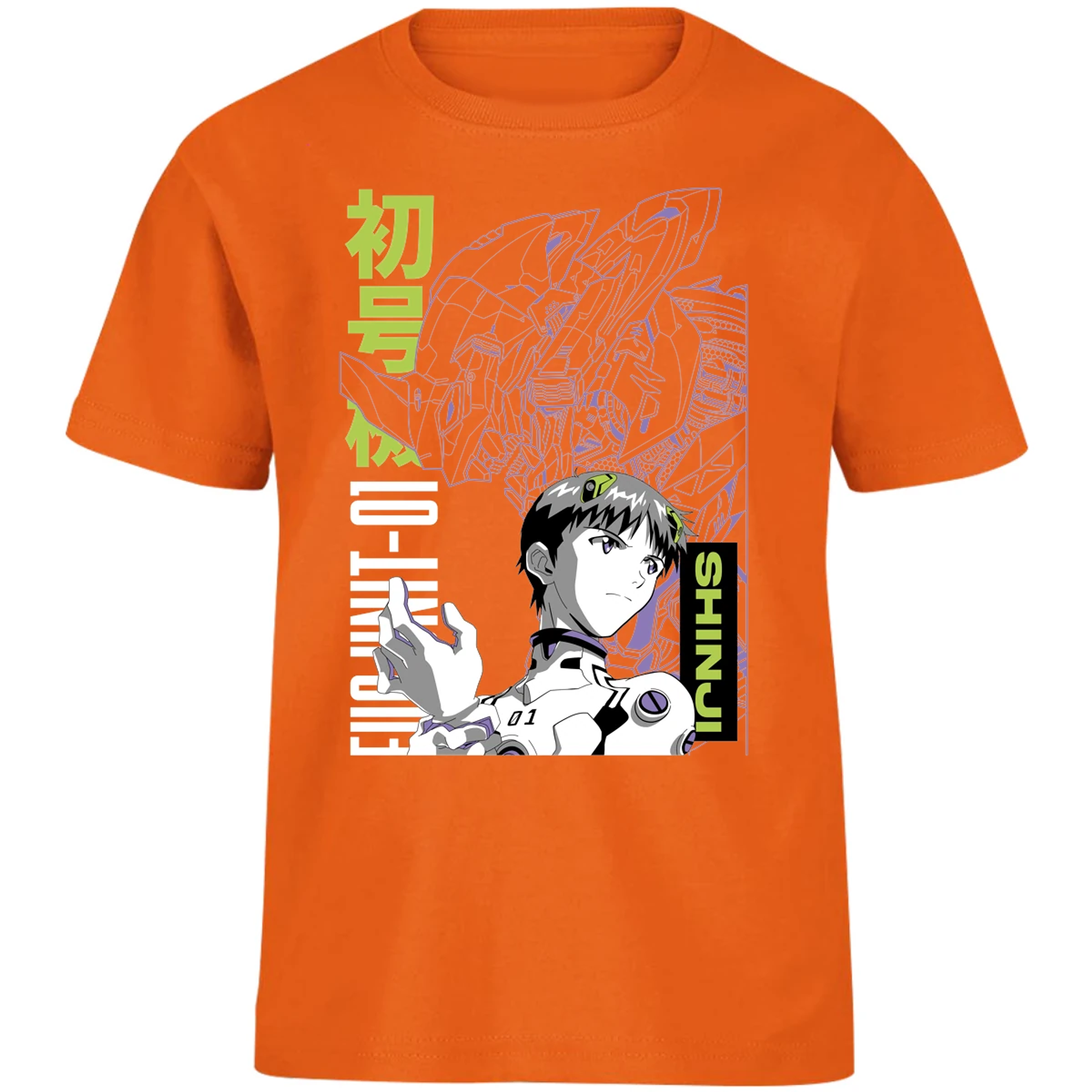 Playera Evangelion Shinji para Niño 16