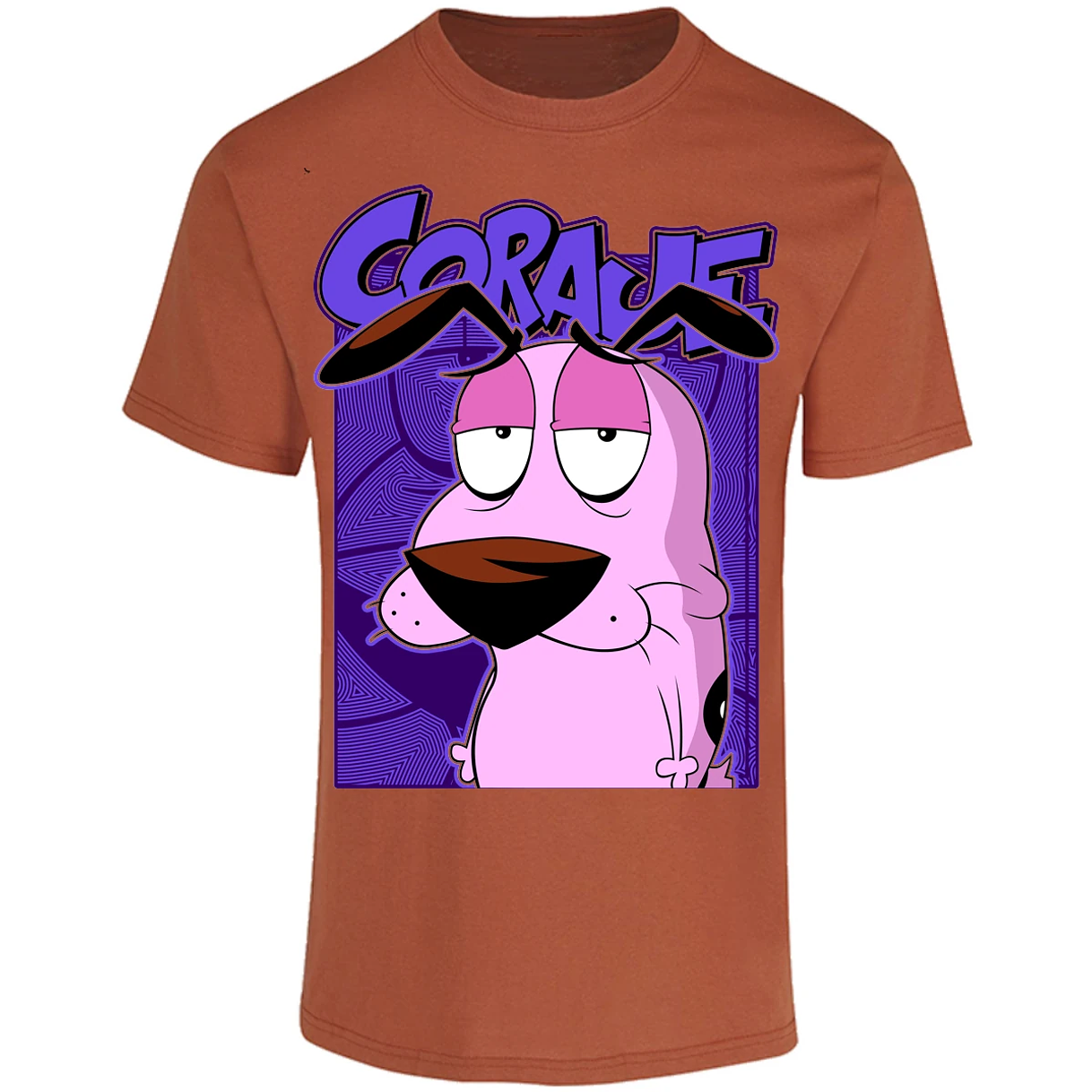 Playera Coraje El Perro Cobarde Coraje para Adulto 3