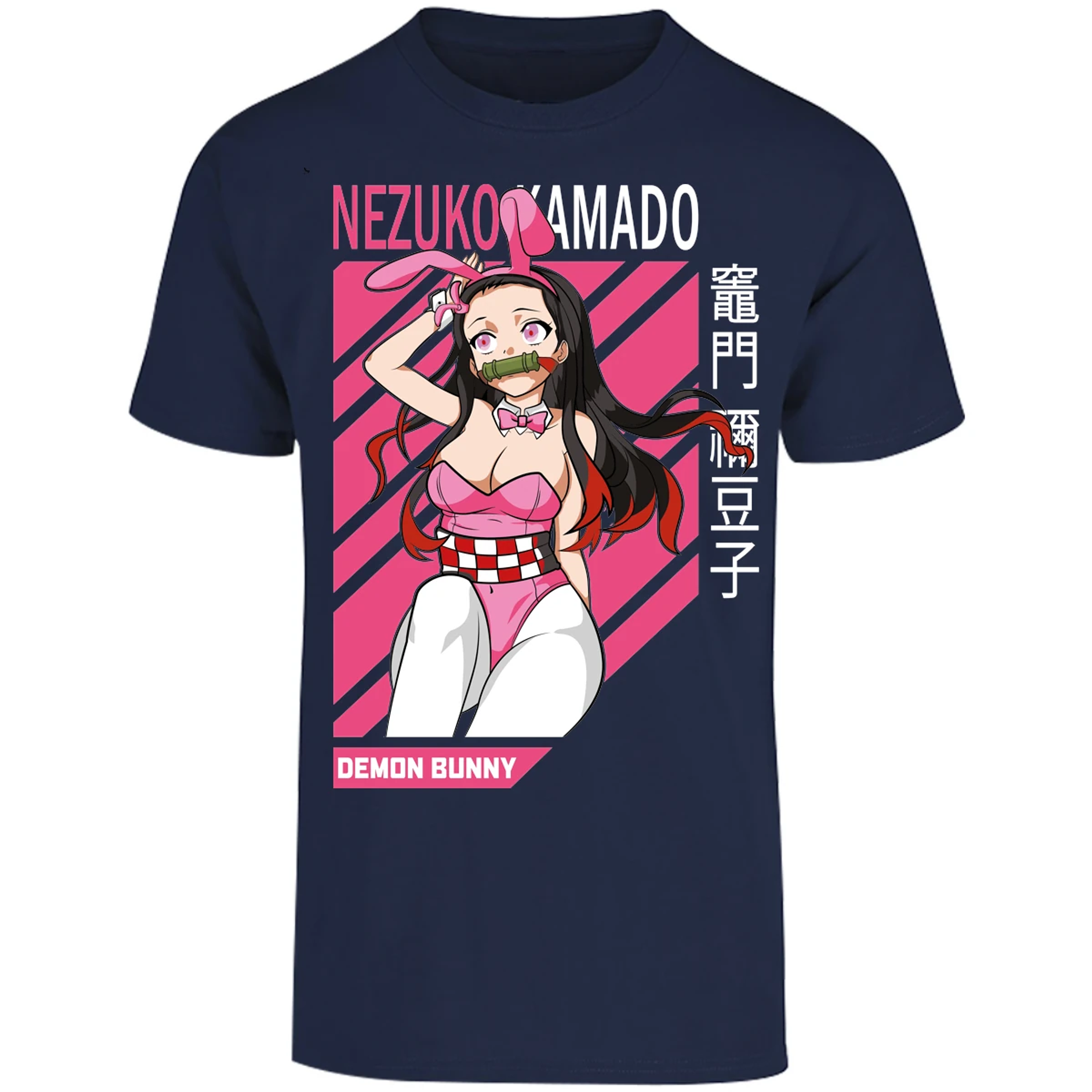 Playera Demon Slayer Nezuko Waifu Anime para Adulto 22