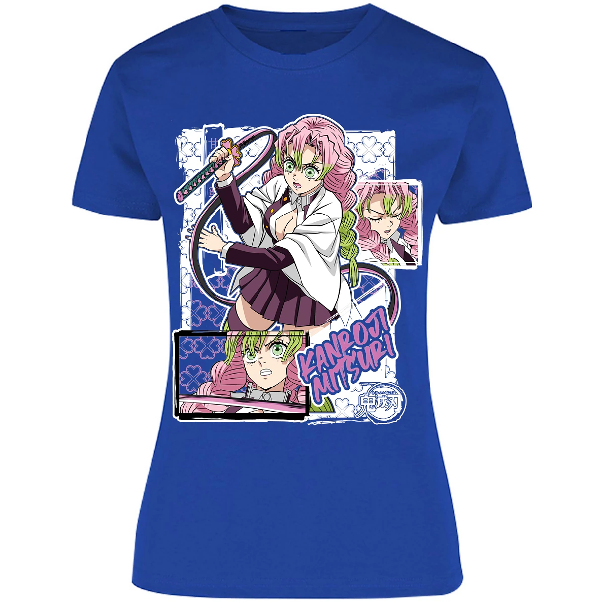 Blusa Demon Slayer Mitsuri Anime Blusa para Mujer 16