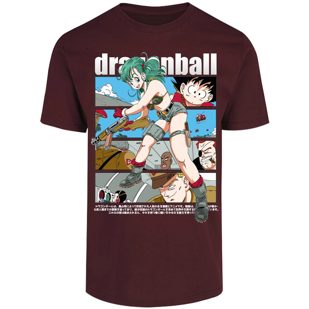 Playera Dragon Ball Bulma Dragon Ball para Adulto 27