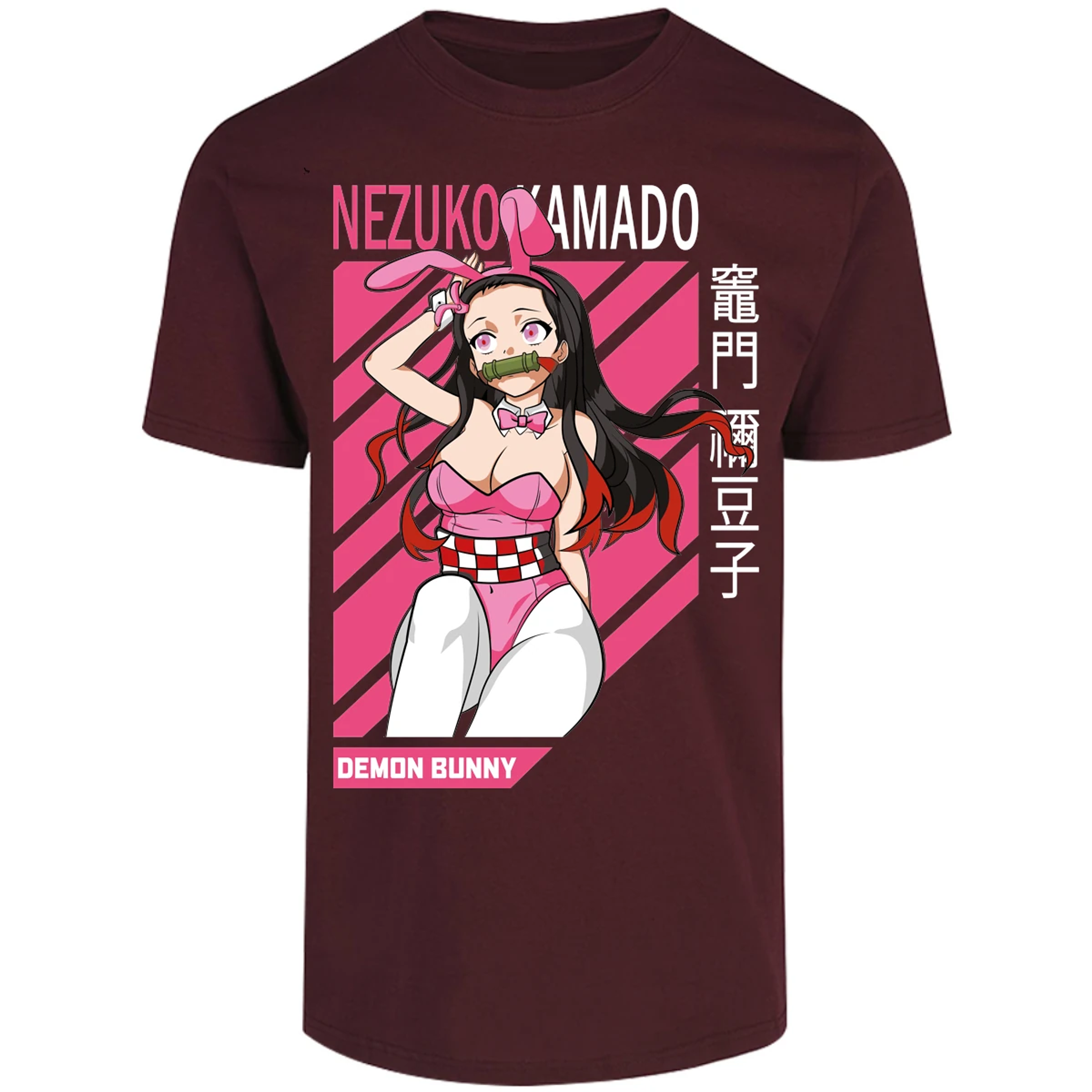 Playera Demon Slayer Nezuko Waifu Anime para Adulto 14