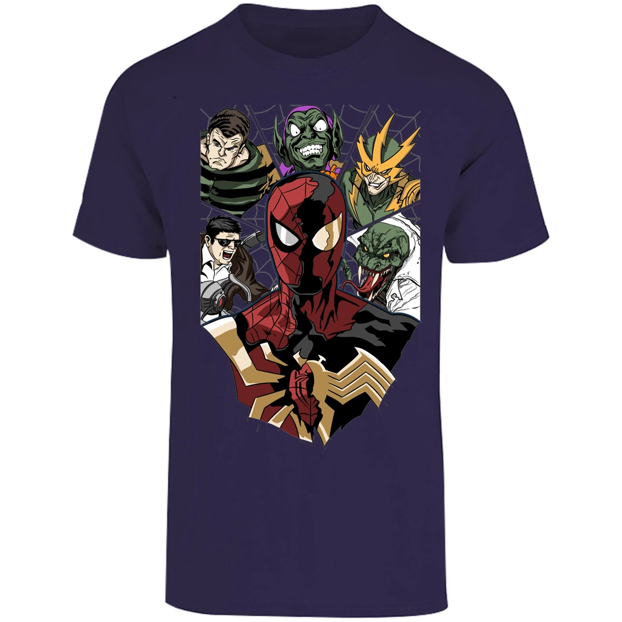Playera Es De Series Y Peliculas Spiderman Vs Villanos para Adulto 26
