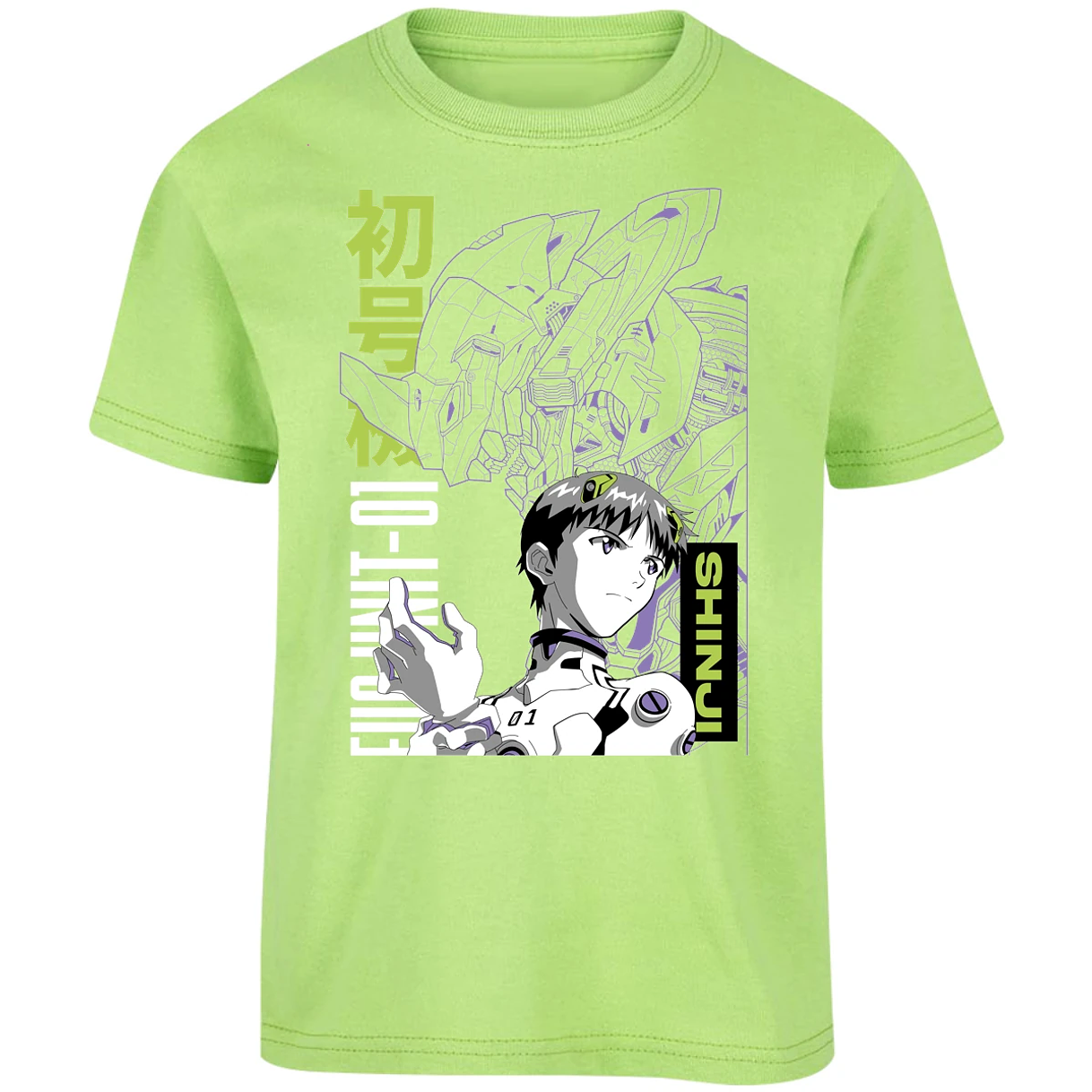 Playera Evangelion Shinji para Niño 7