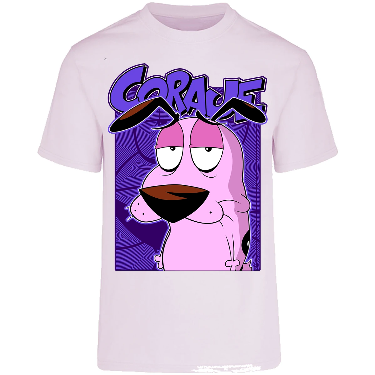 Playera Coraje El Perro Cobarde Coraje para Adulto 29