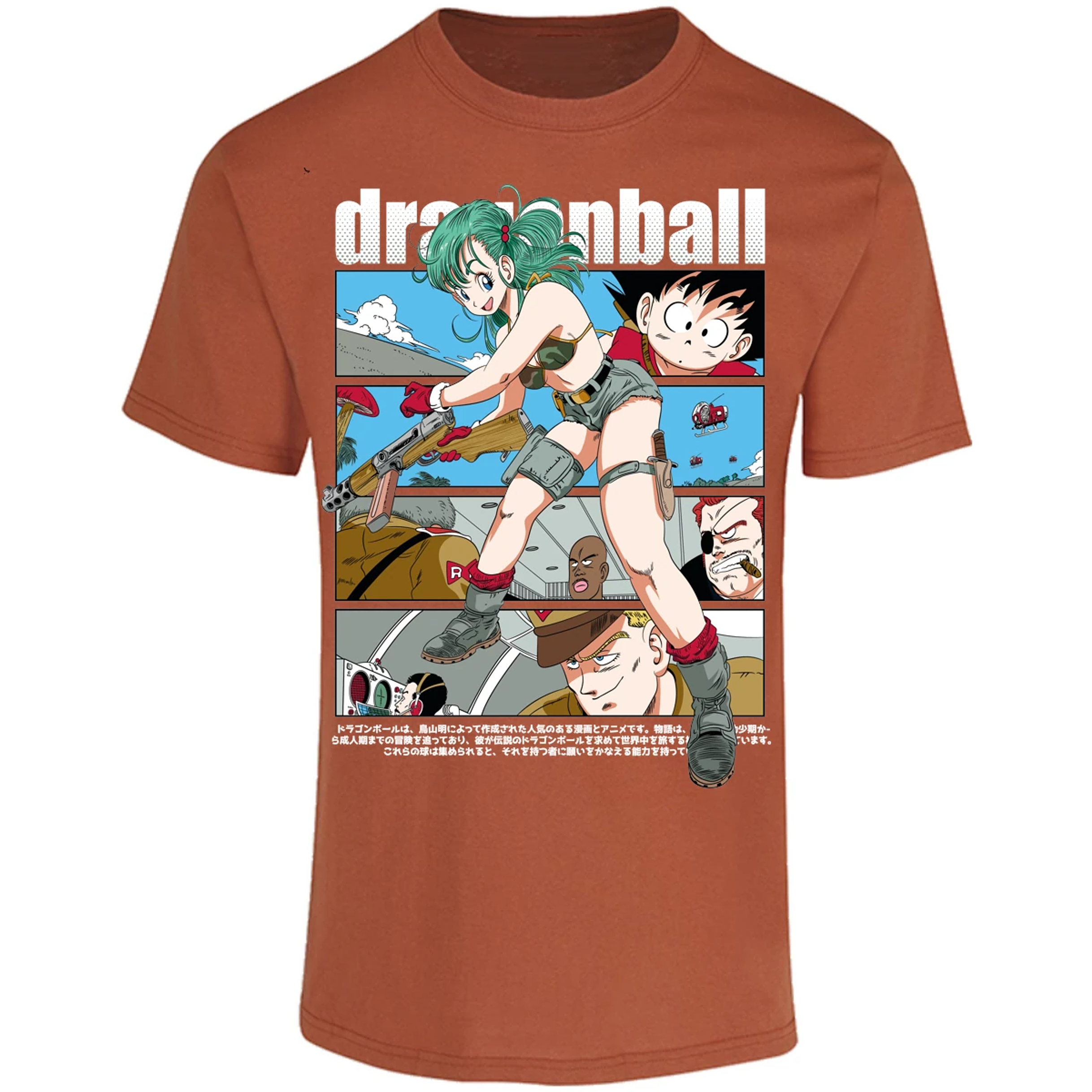 Playera Dragon Ball Bulma Dragon Ball para Adulto 12