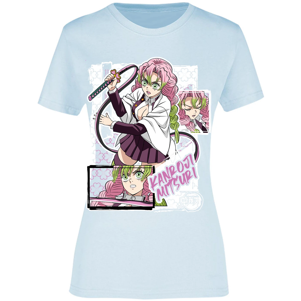 Blusa Demon Slayer Mitsuri Anime Blusa para Mujer 9