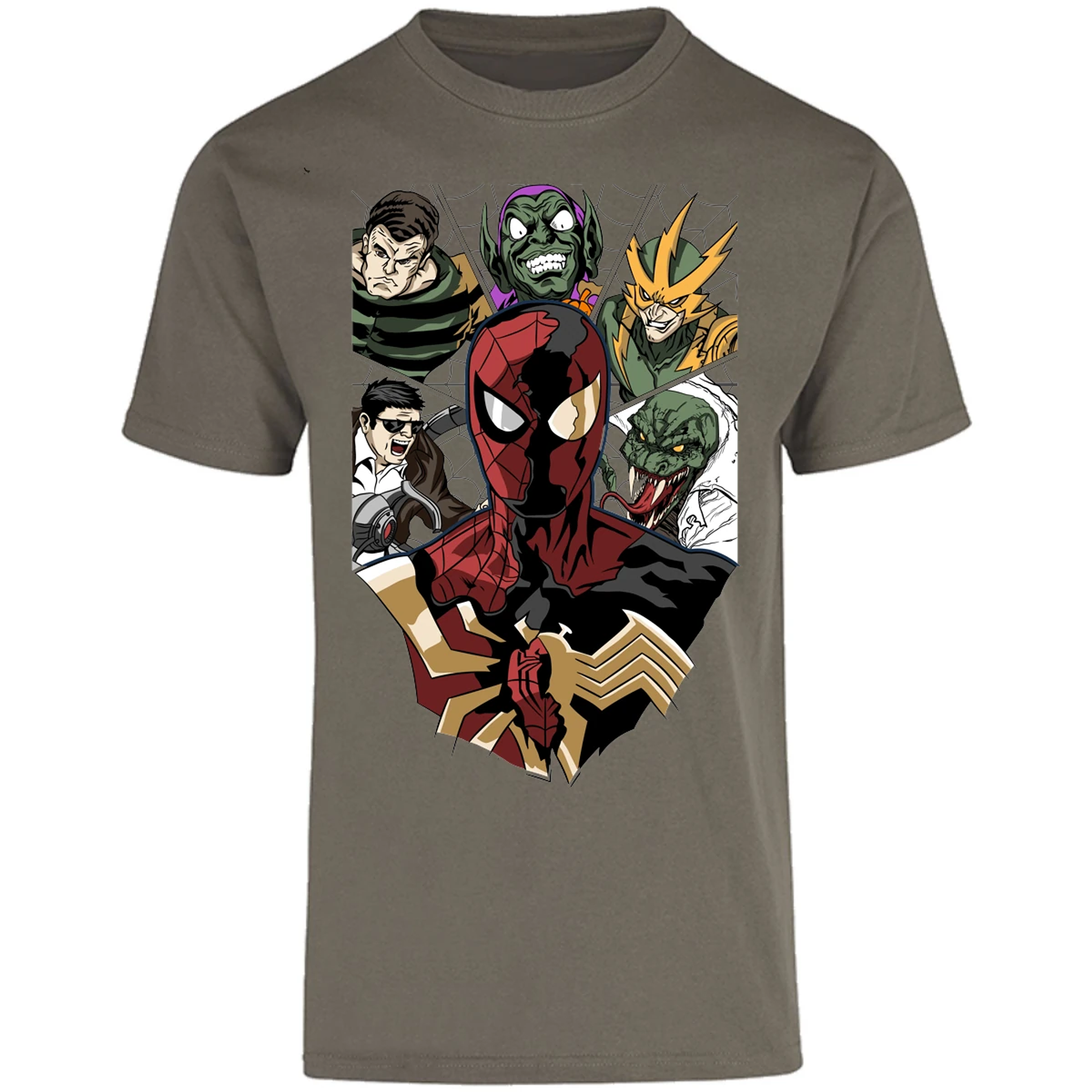 Playera Es De Series Y Peliculas Spiderman Vs Villanos para Adulto 29
