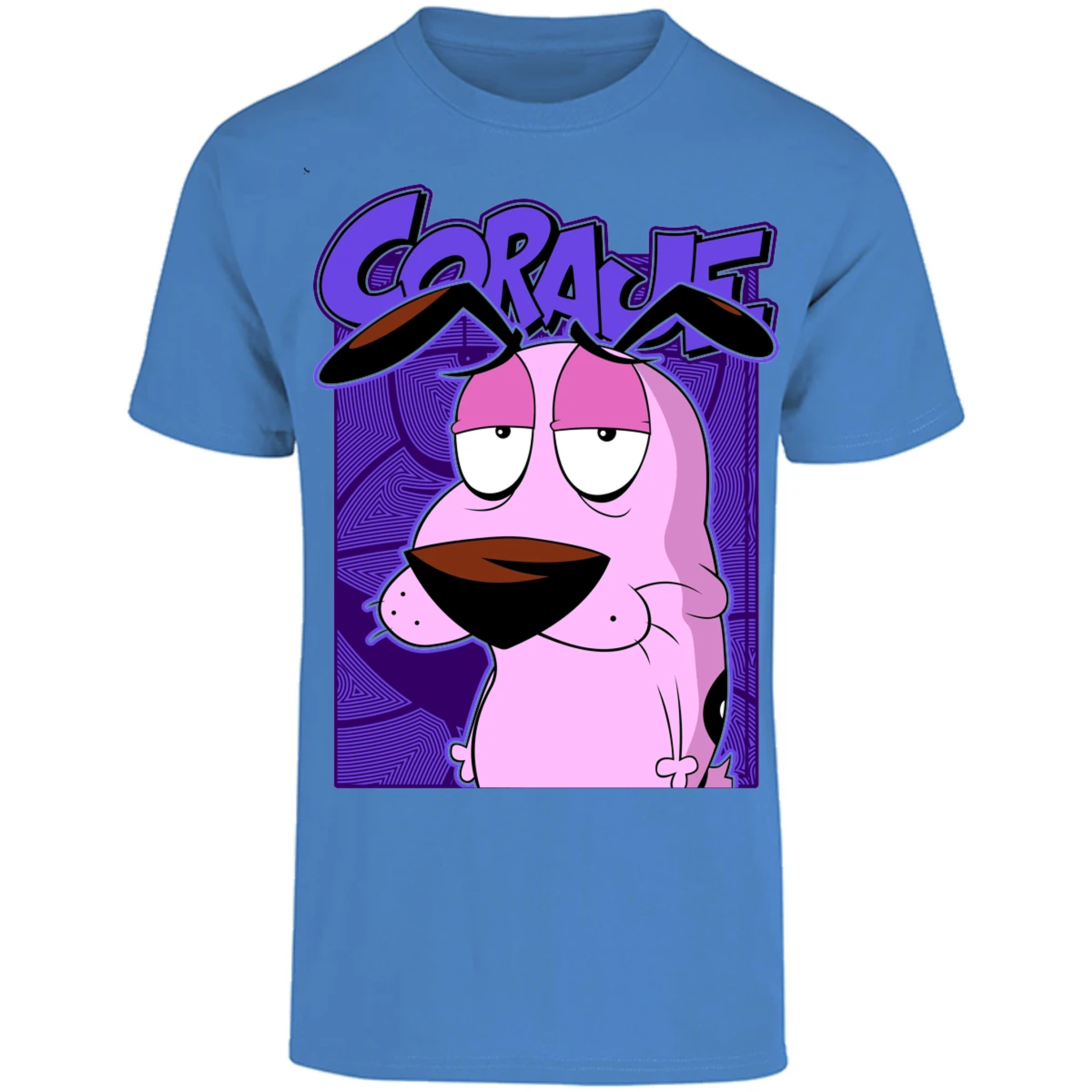 Playera Coraje El Perro Cobarde Coraje para Adulto 9