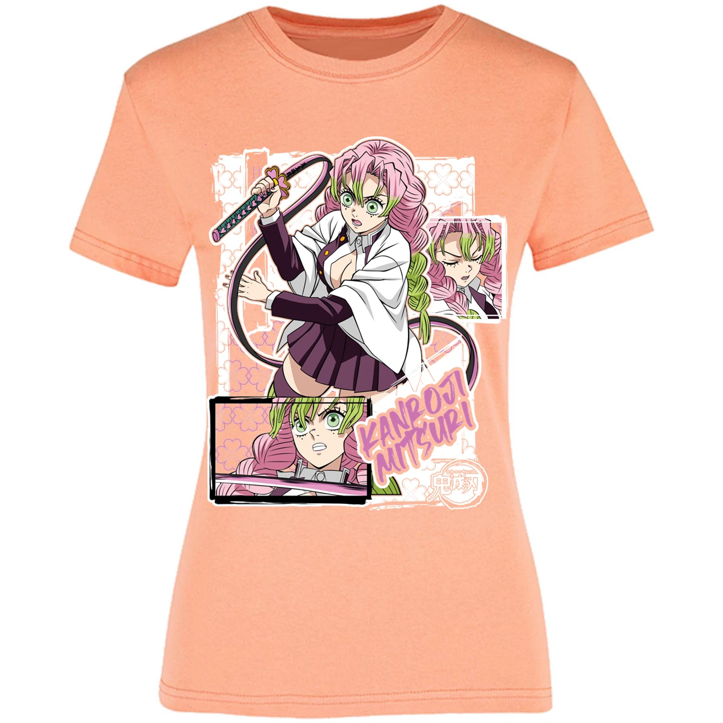 Blusa Demon Slayer Mitsuri Anime Blusa para Mujer 15