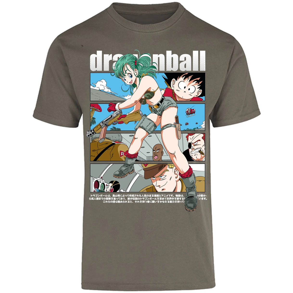 Playera Dragon Ball Bulma Dragon Ball para Adulto 9