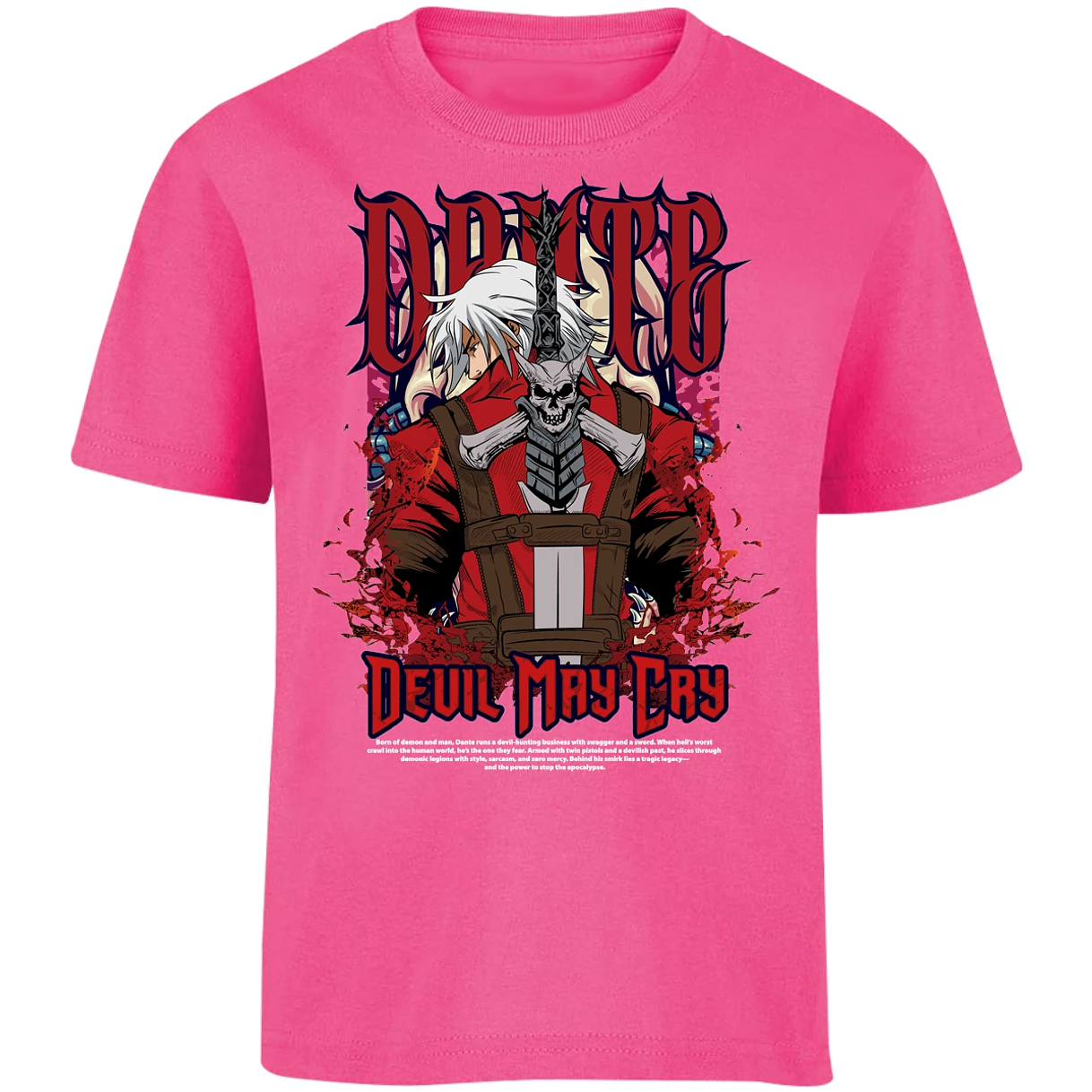 Playera Devil May Cry Devil May Cry Dante para Niño 4