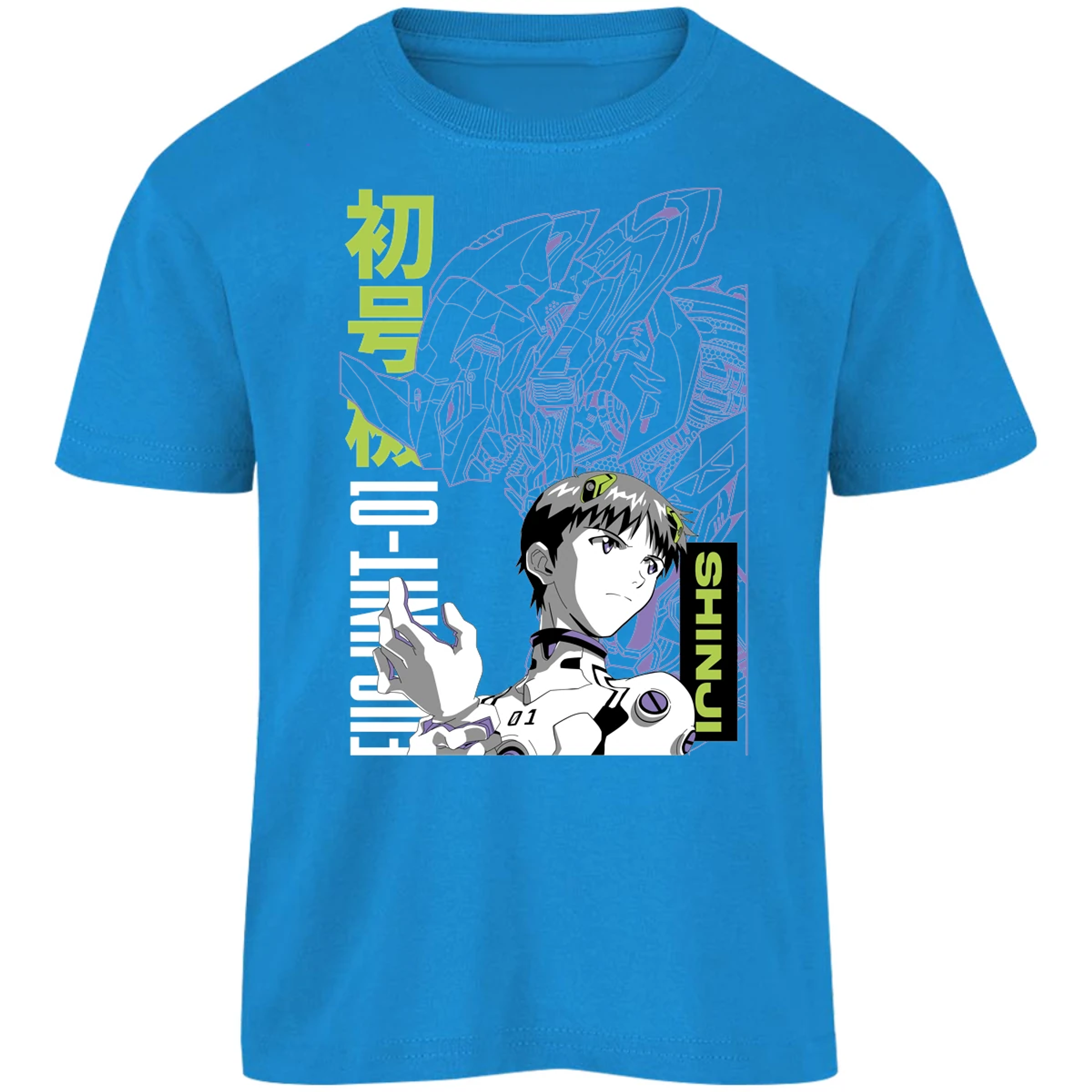 Playera Evangelion Shinji para Niño 3