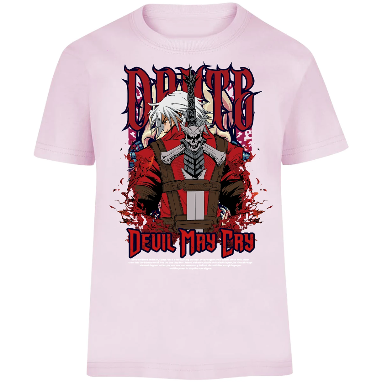 Playera Devil May Cry Devil May Cry Dante para Niño 17