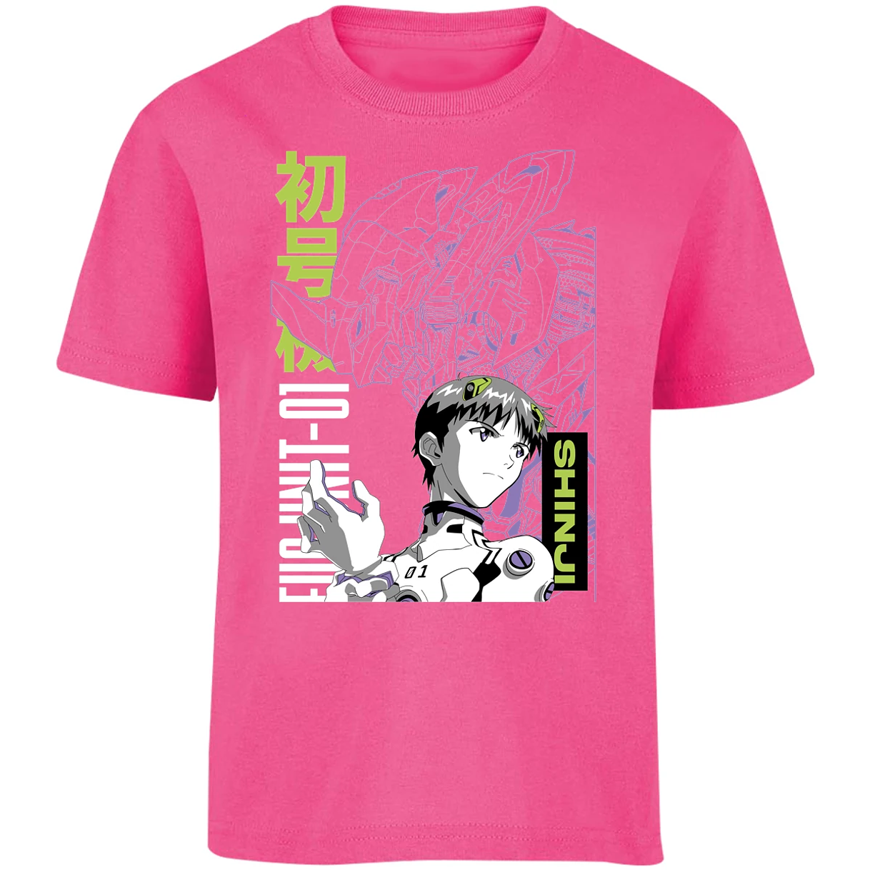 Playera Evangelion Shinji para Niño 12