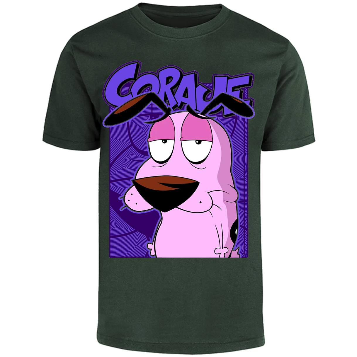 Playera Coraje El Perro Cobarde Coraje para Adulto 10