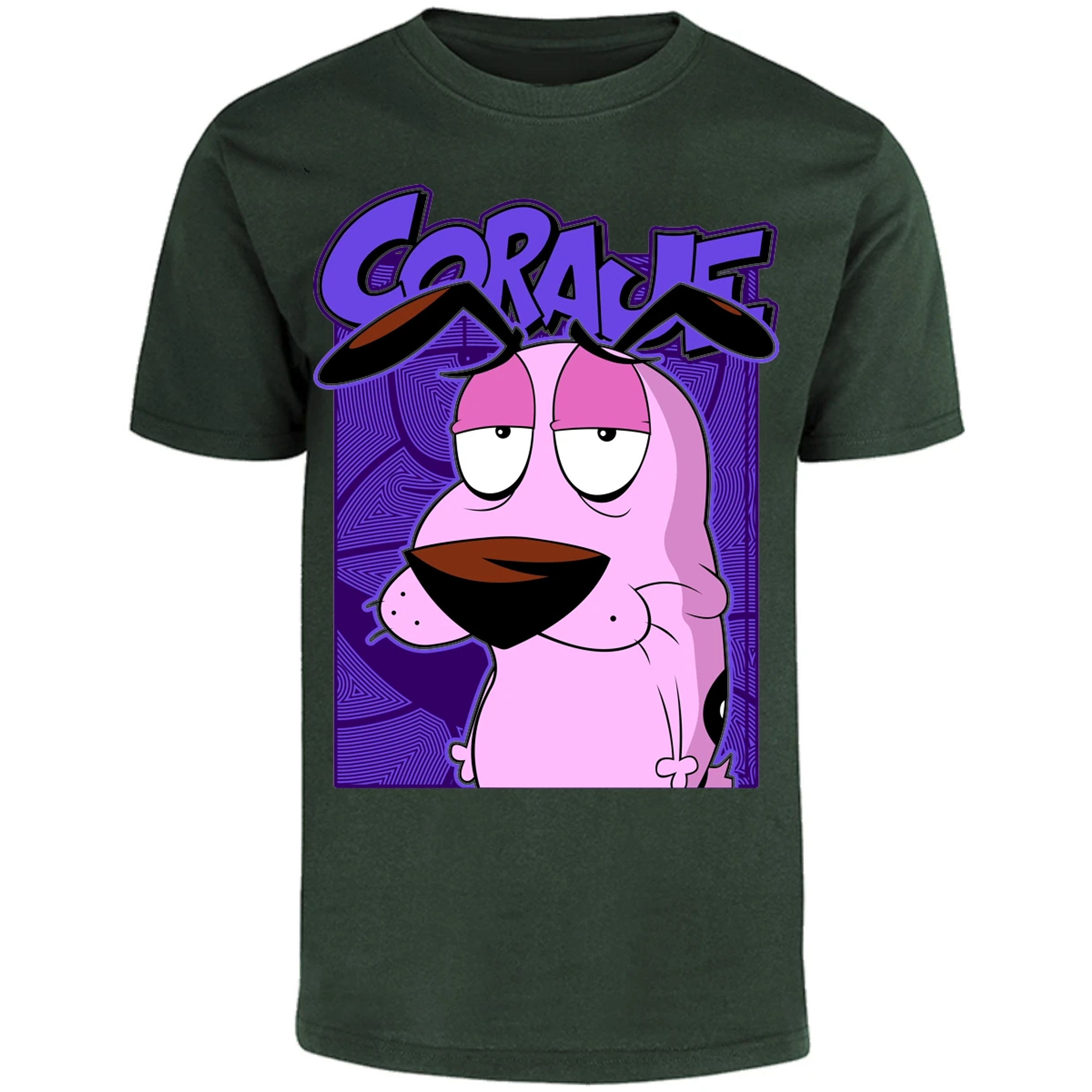 Playera Coraje El Perro Cobarde Coraje para Adulto 10